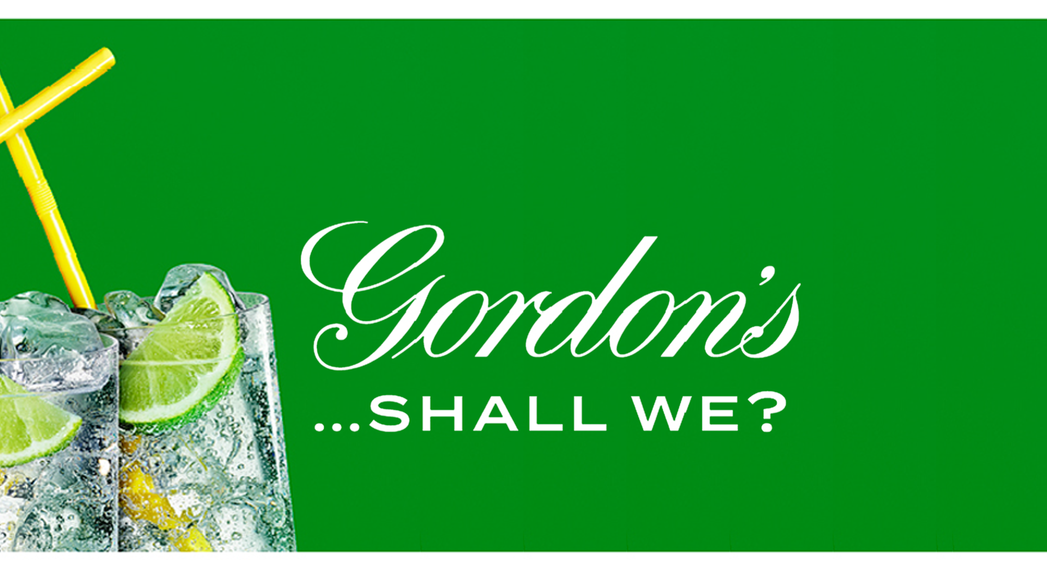 Gordon's Gin YouTube banner