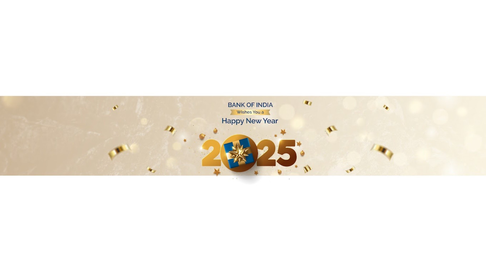 Bank of India YouTube banner
