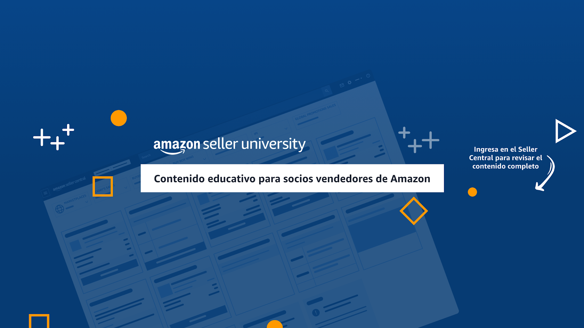 Amazon Seller University México YouTube banner