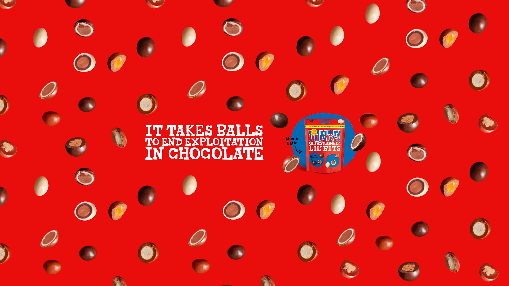 Tony's Chocolonely YouTube banner