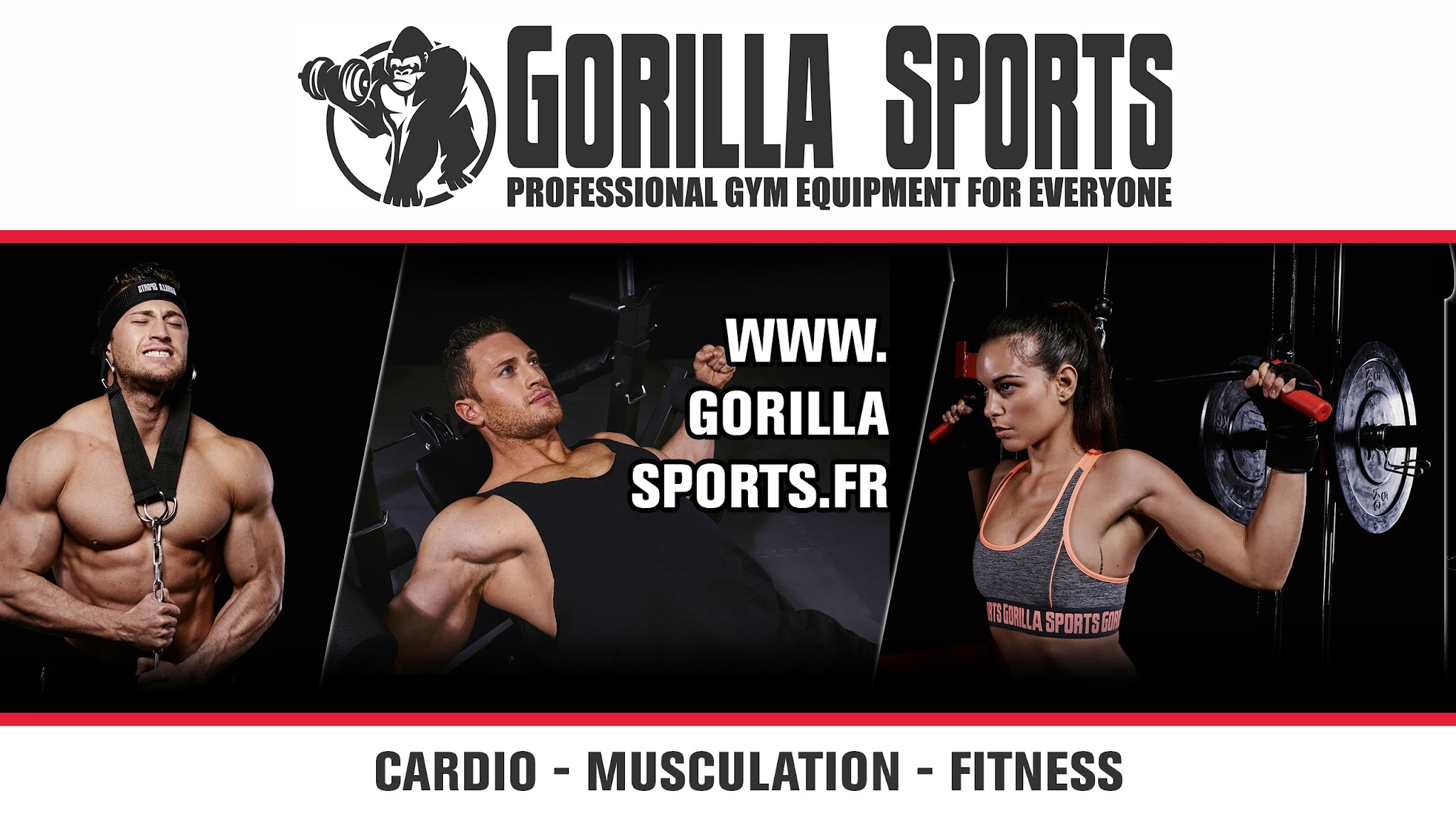 GorillaSports France YouTube banner