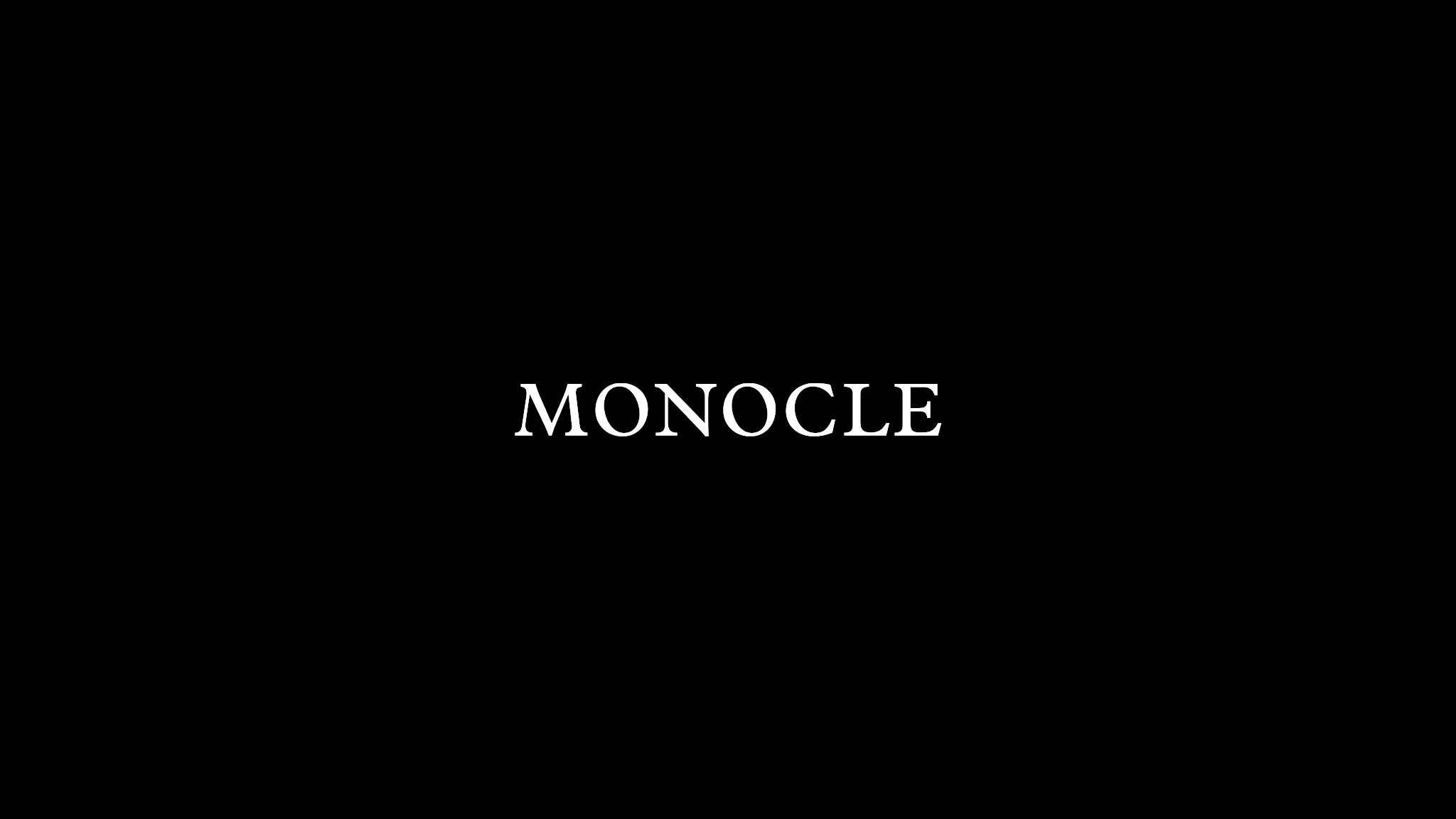 Monocle Films YouTube banner