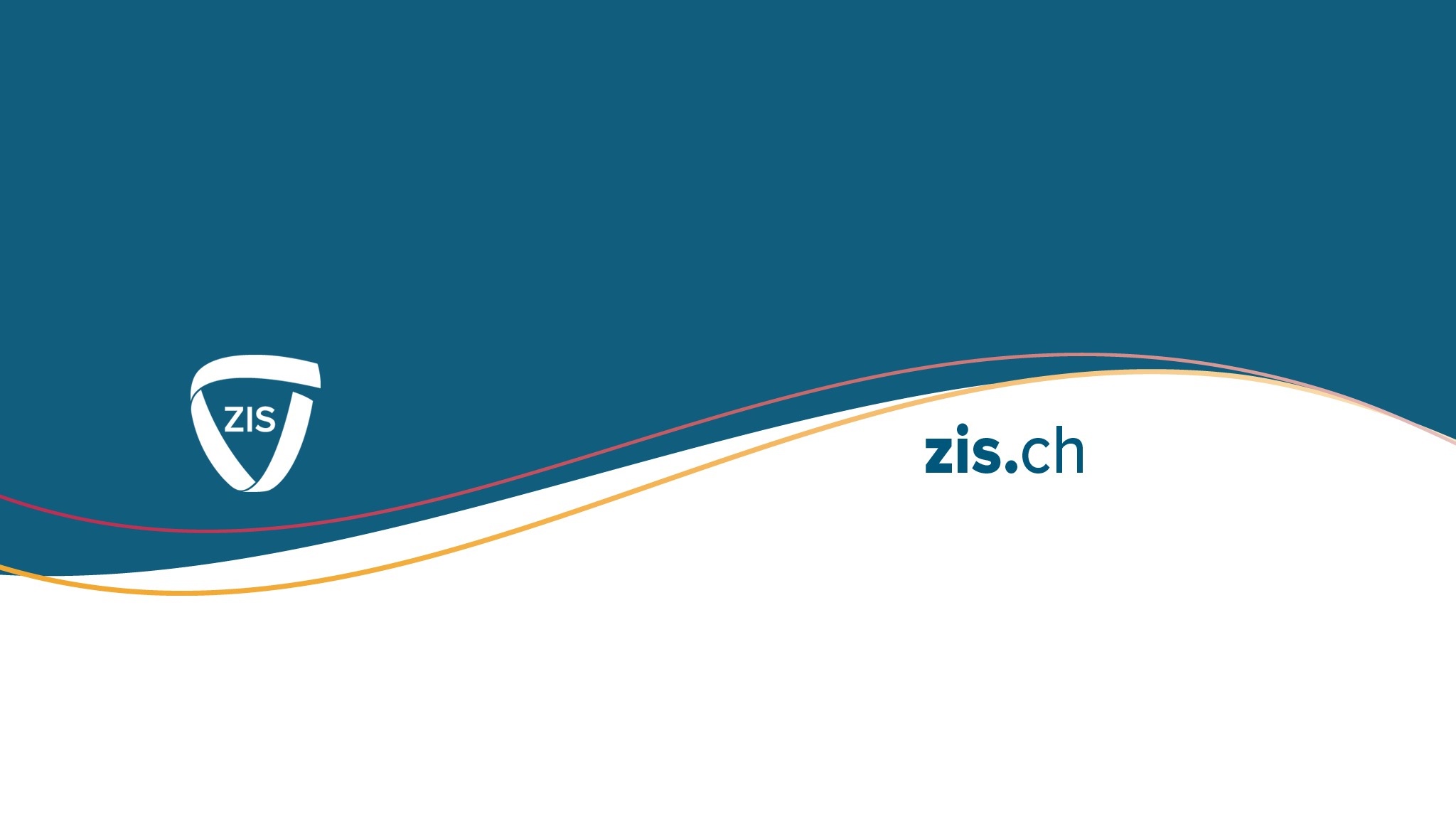 Zurich International School YouTube banner