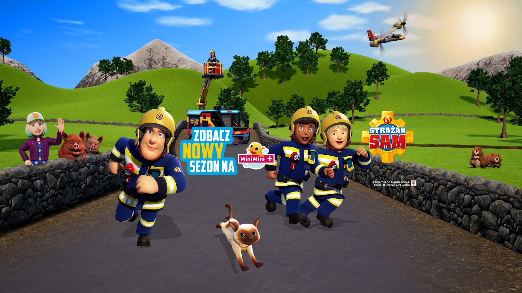 Strażak Sam YouTube banner