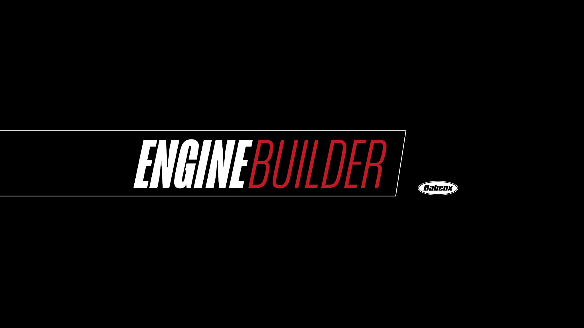 Engine Builder YouTube banner