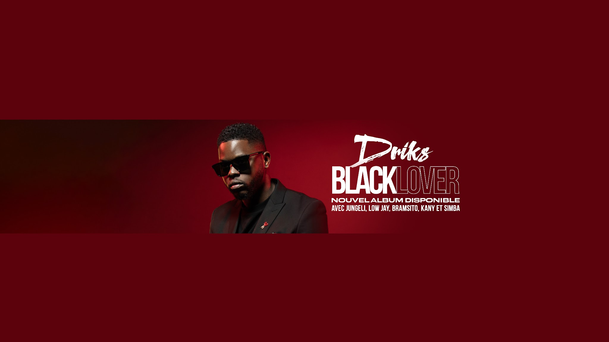 Driks Officiel YouTube banner
