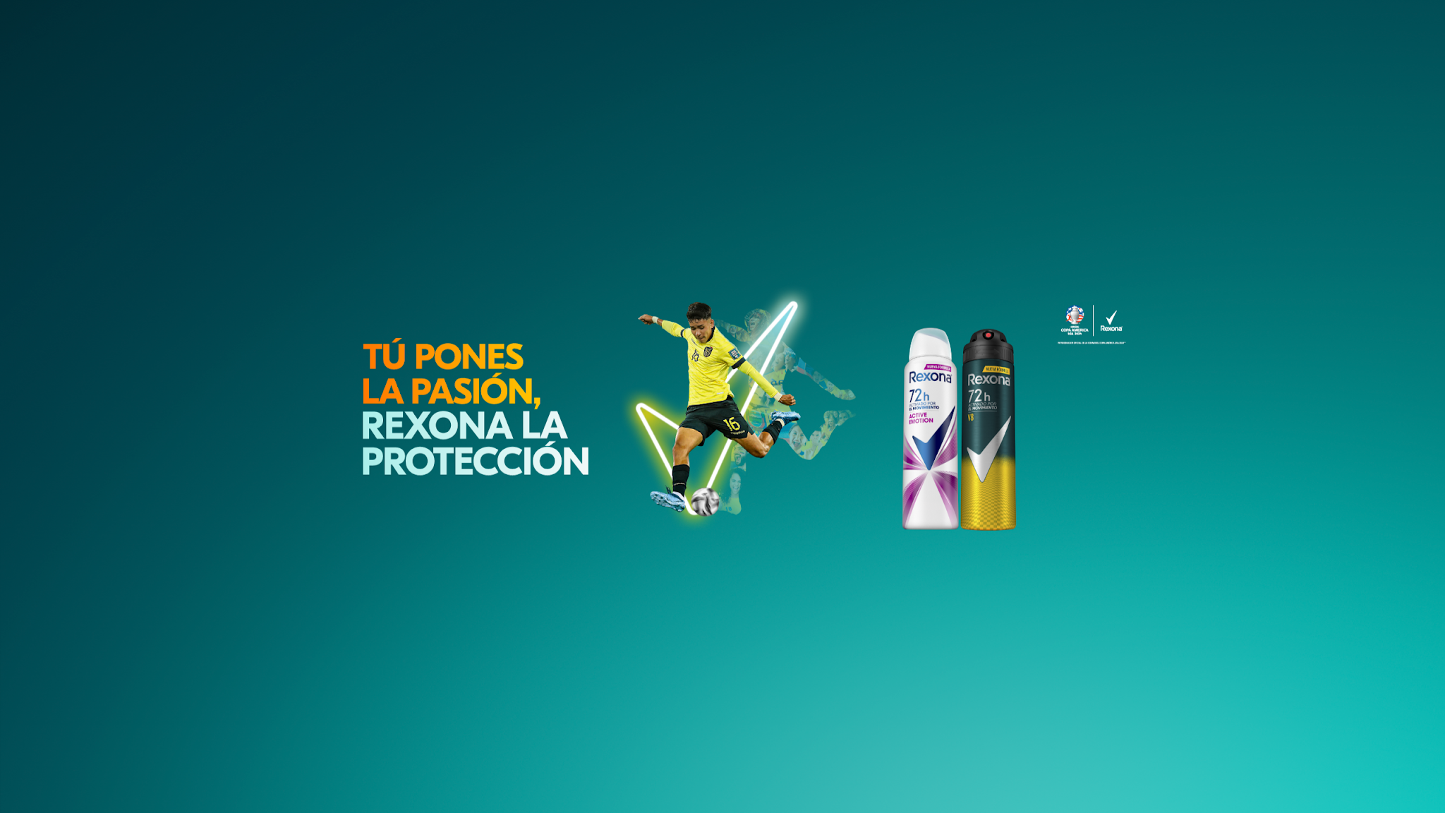 Rexona Ecuador YouTube banner