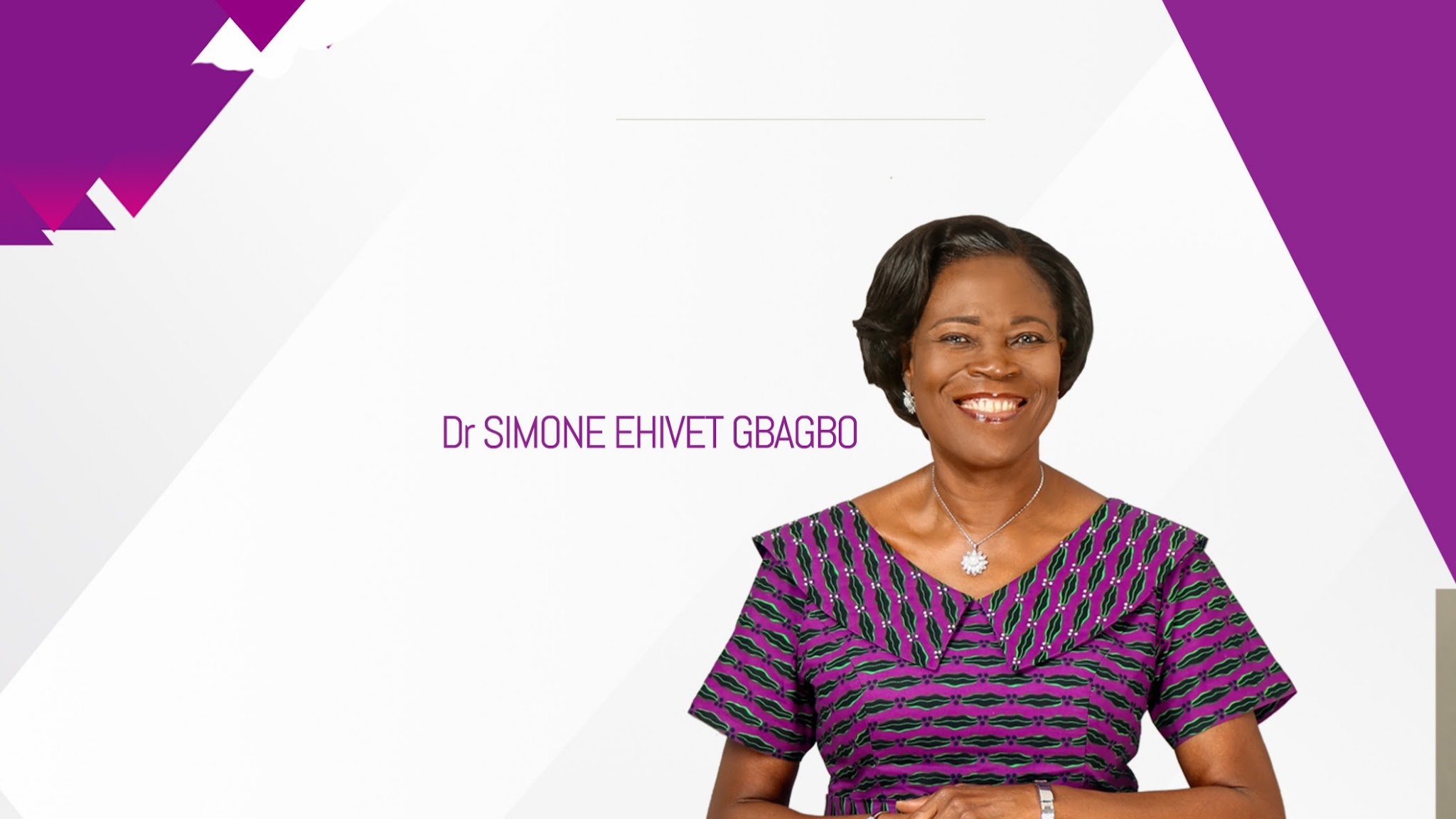 SIMONE EHIVET GBAGBO officiel YouTube banner