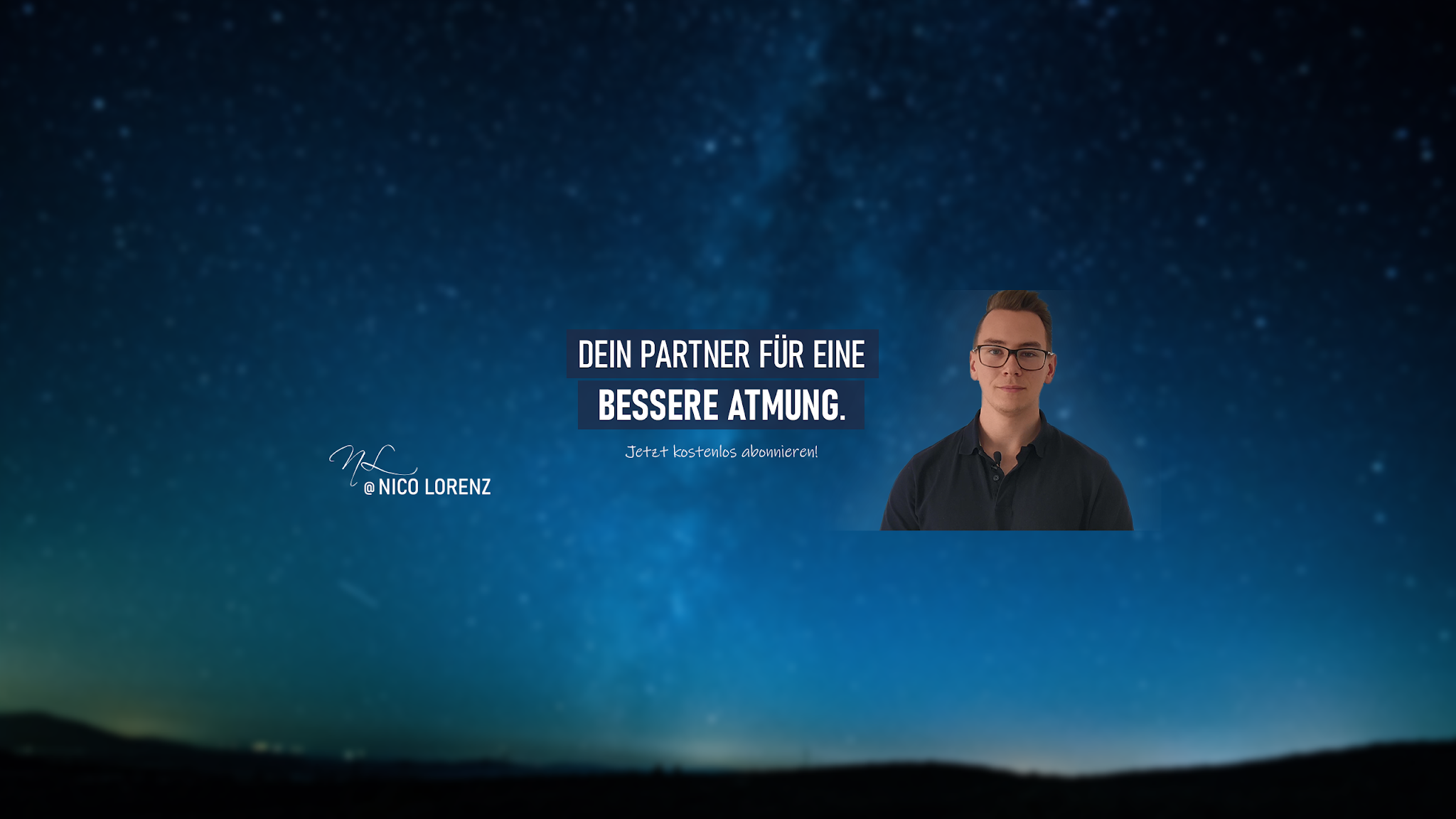 Nico Lorenz YouTube banner