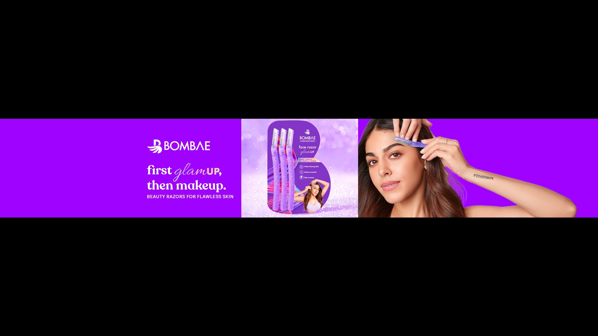 Bombae by Bombay Shaving Company YouTube banner