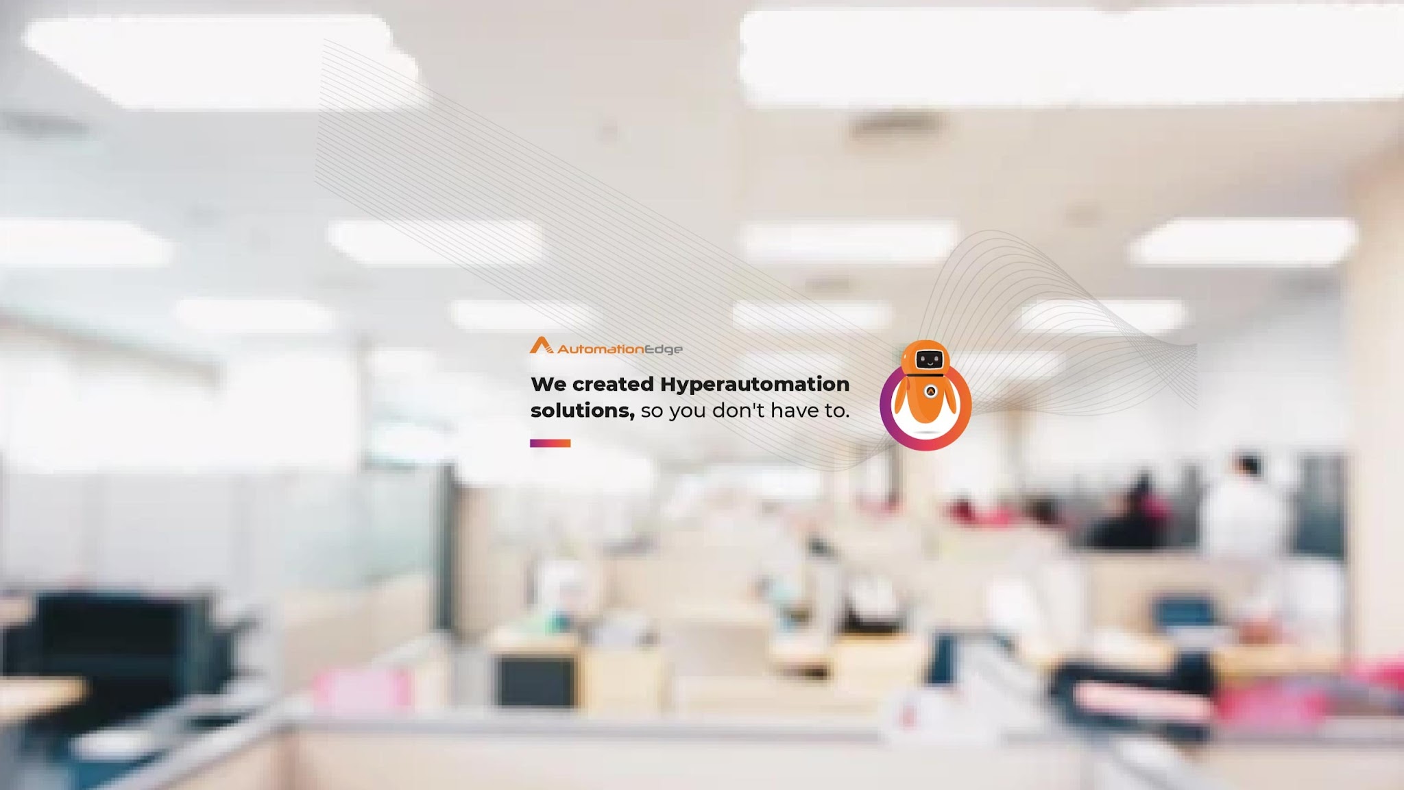 AutomationEdge Gen AI and Automation Platform YouTube banner