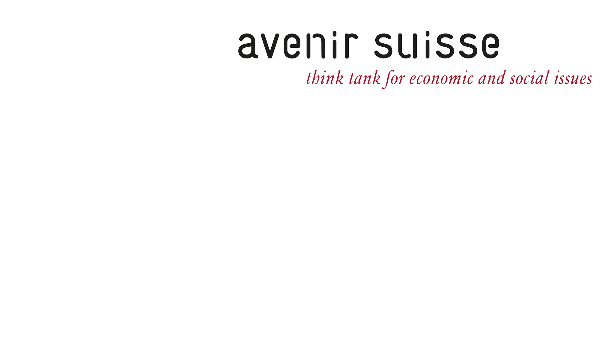 Avenir Suisse YouTube banner