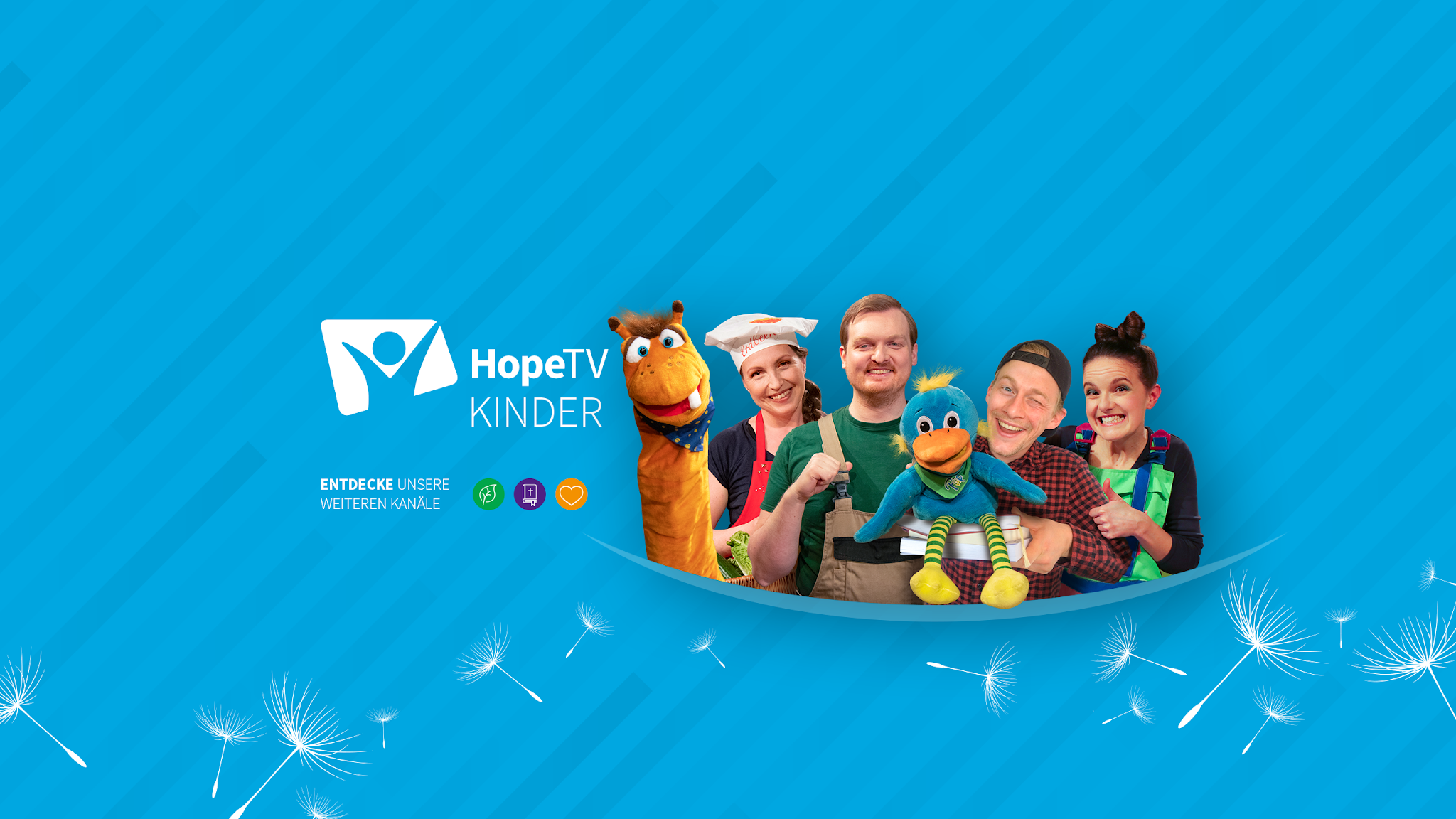 Hope TV Kinder YouTube banner