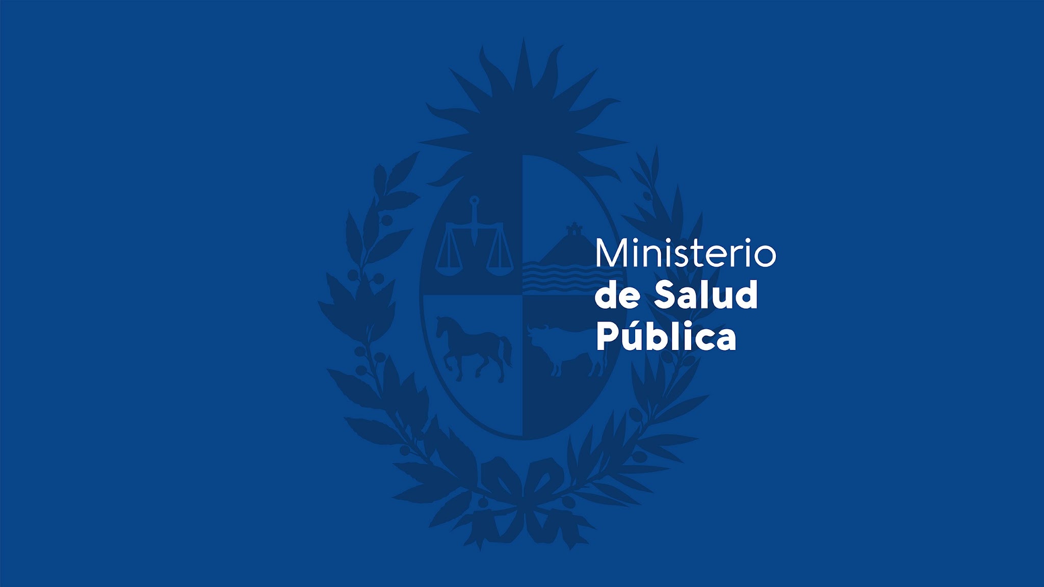 Ministerio de Salud Pública Uruguay YouTube banner