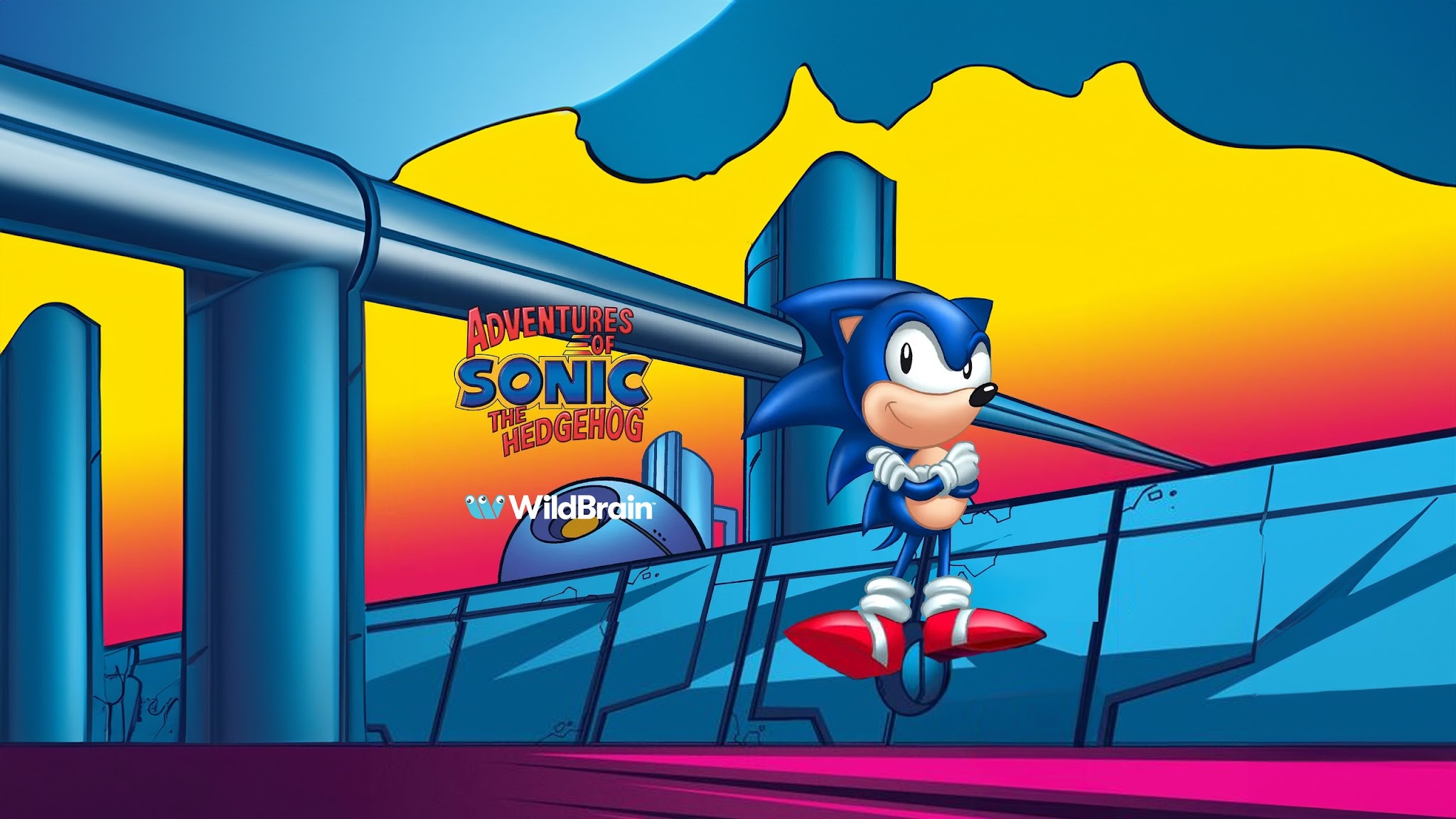 Sonic The Hedgehog - WildBrain YouTube banner