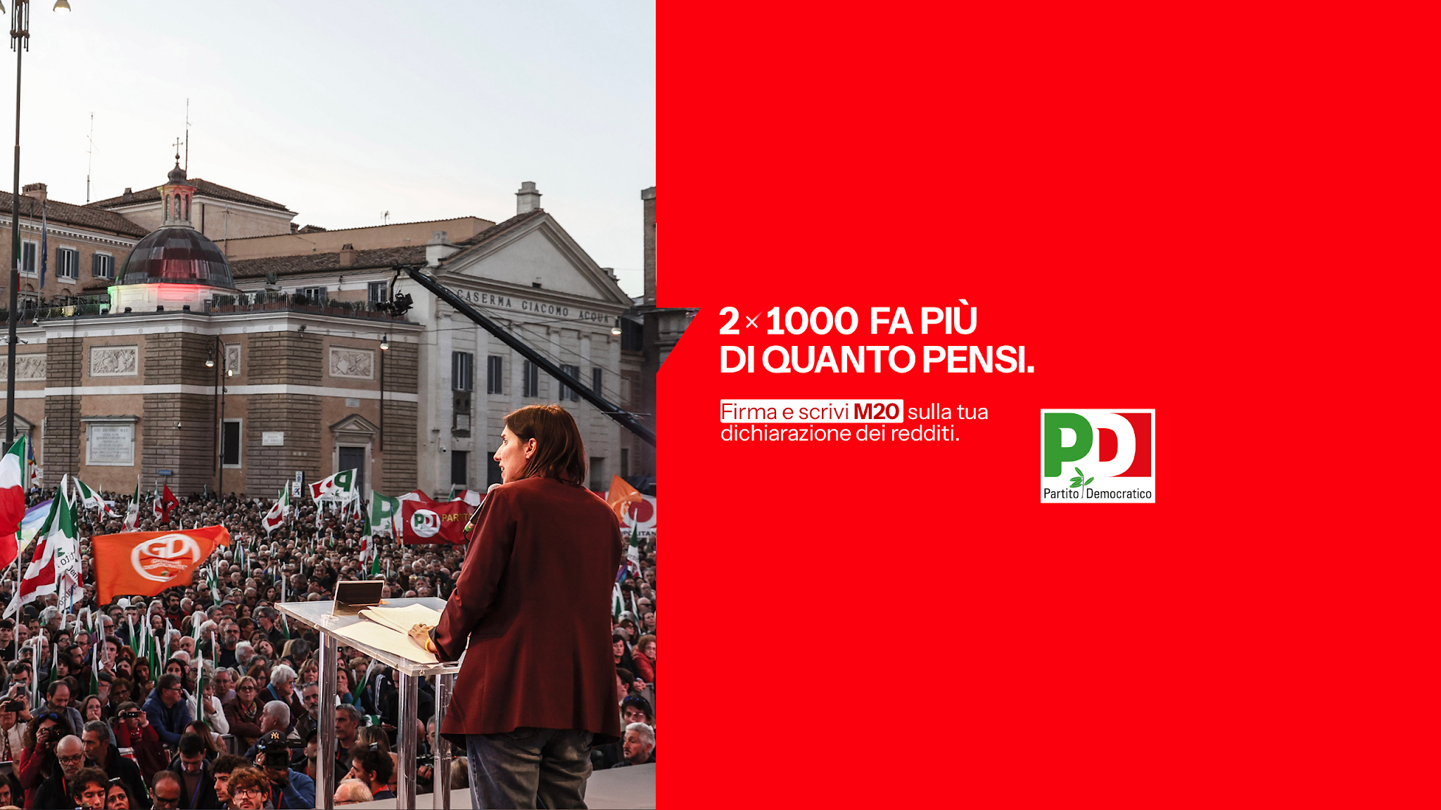 Partito Democratico YouTube banner