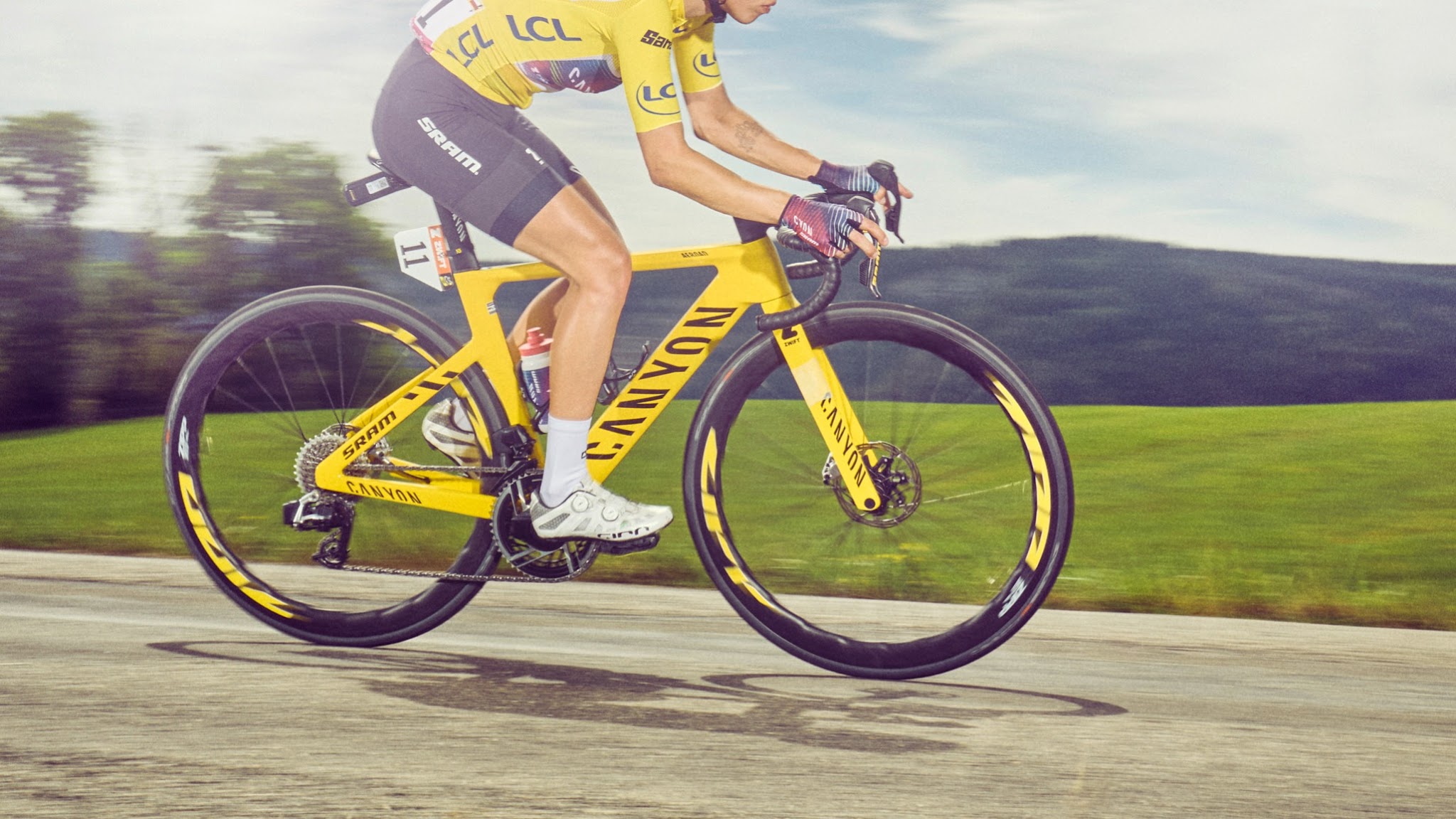 CANYON//SRAM Racing YouTube banner