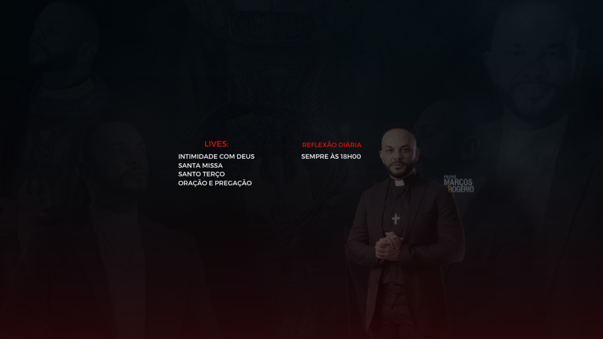 Padre Marcos Rogério YouTube banner