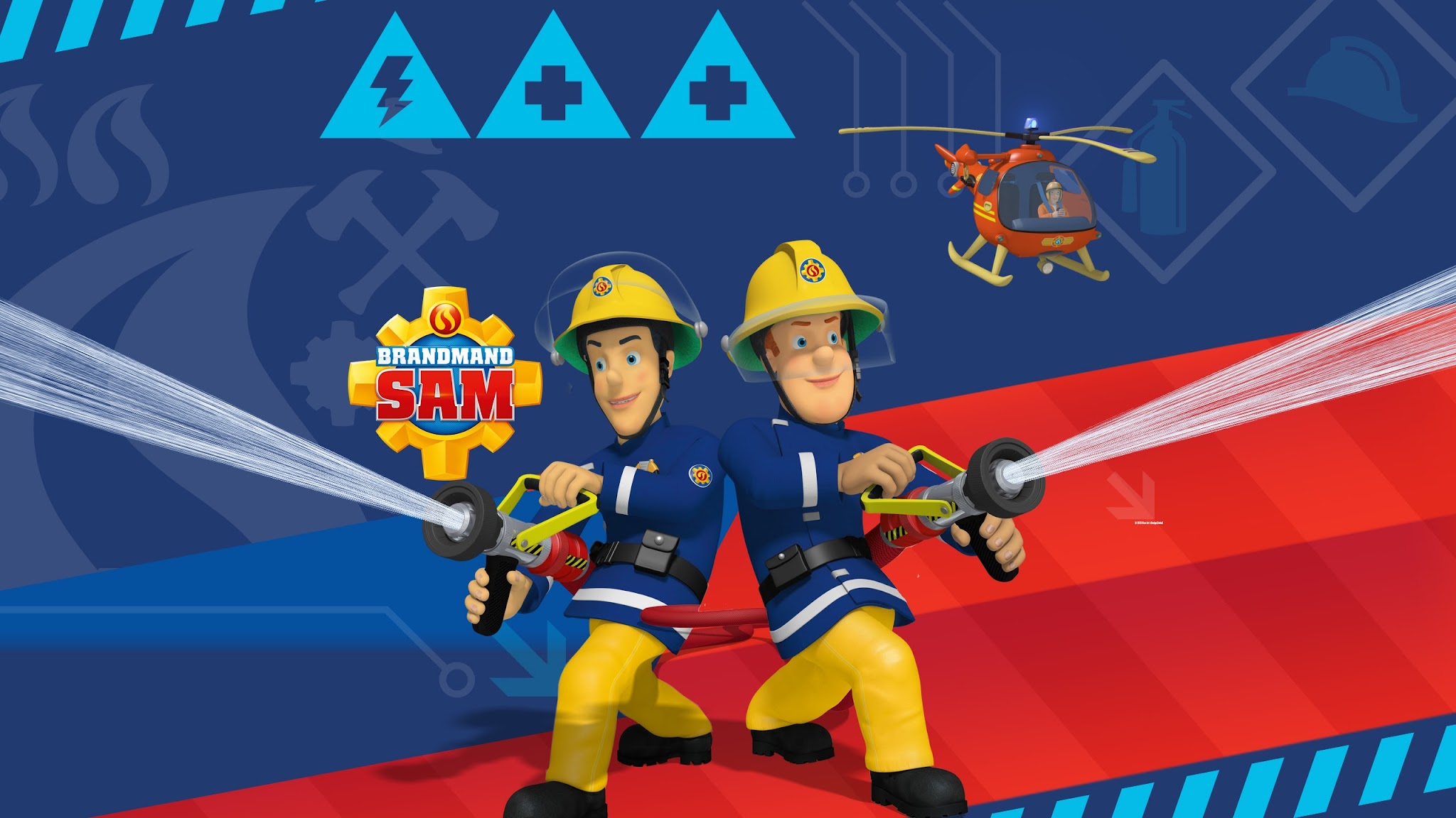 Brandmand Sam Dansk YouTube banner
