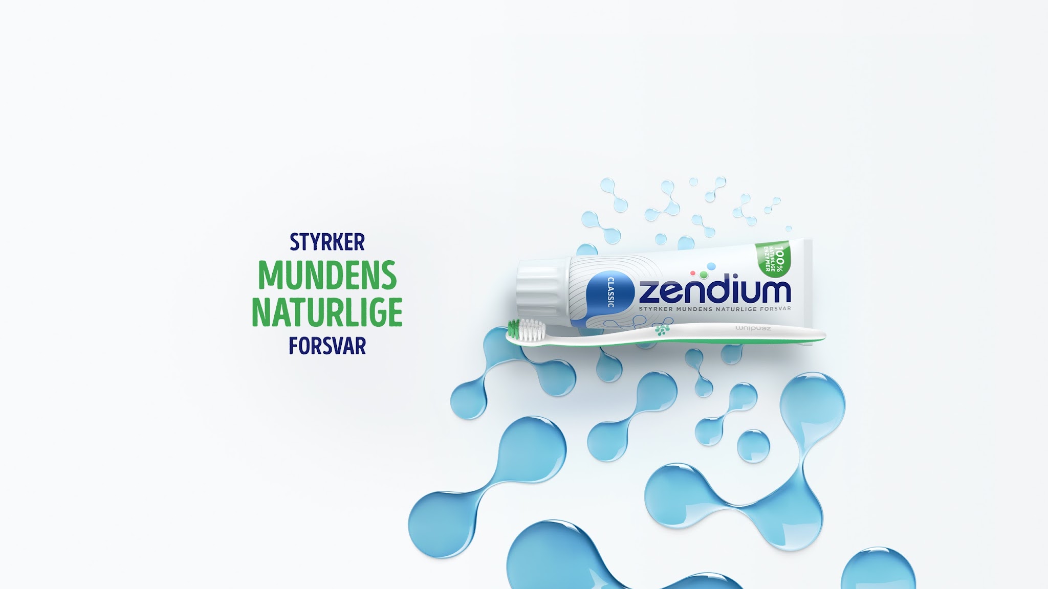 Zendium Danmark YouTube banner