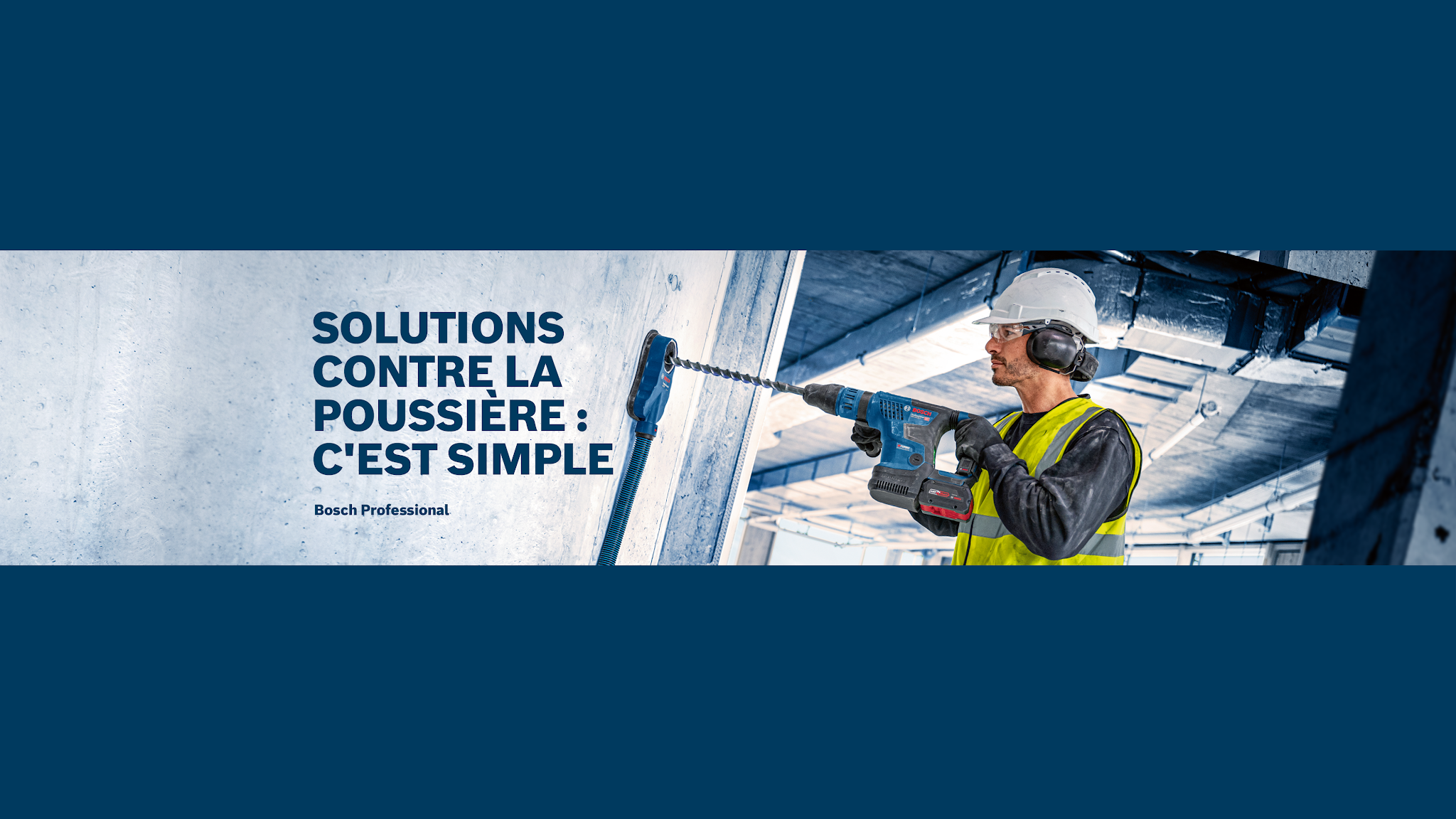 Bosch Professional Outillage électroportatif France YouTube banner