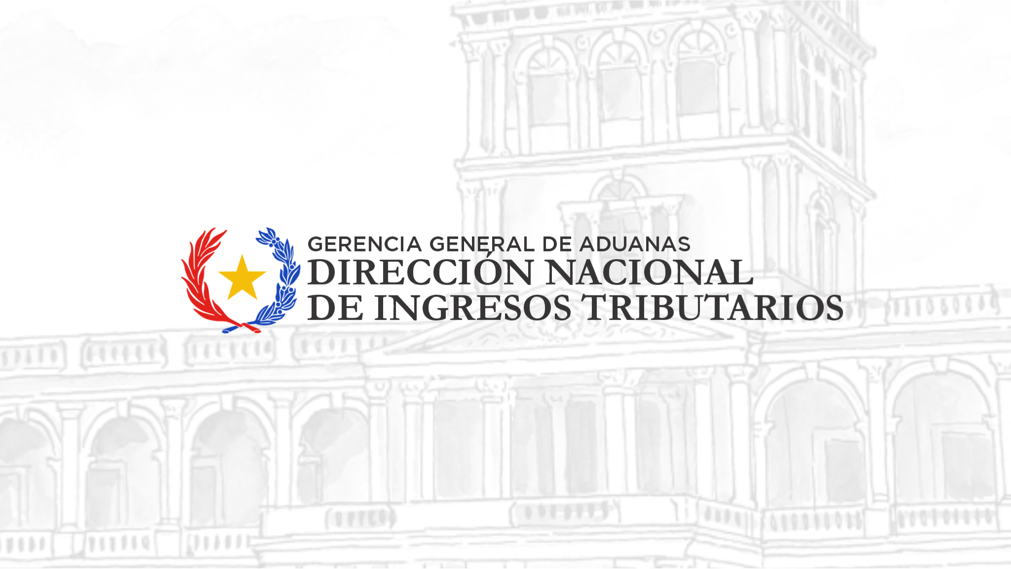 Gerencia General de Aduanas - DNIT YouTube banner