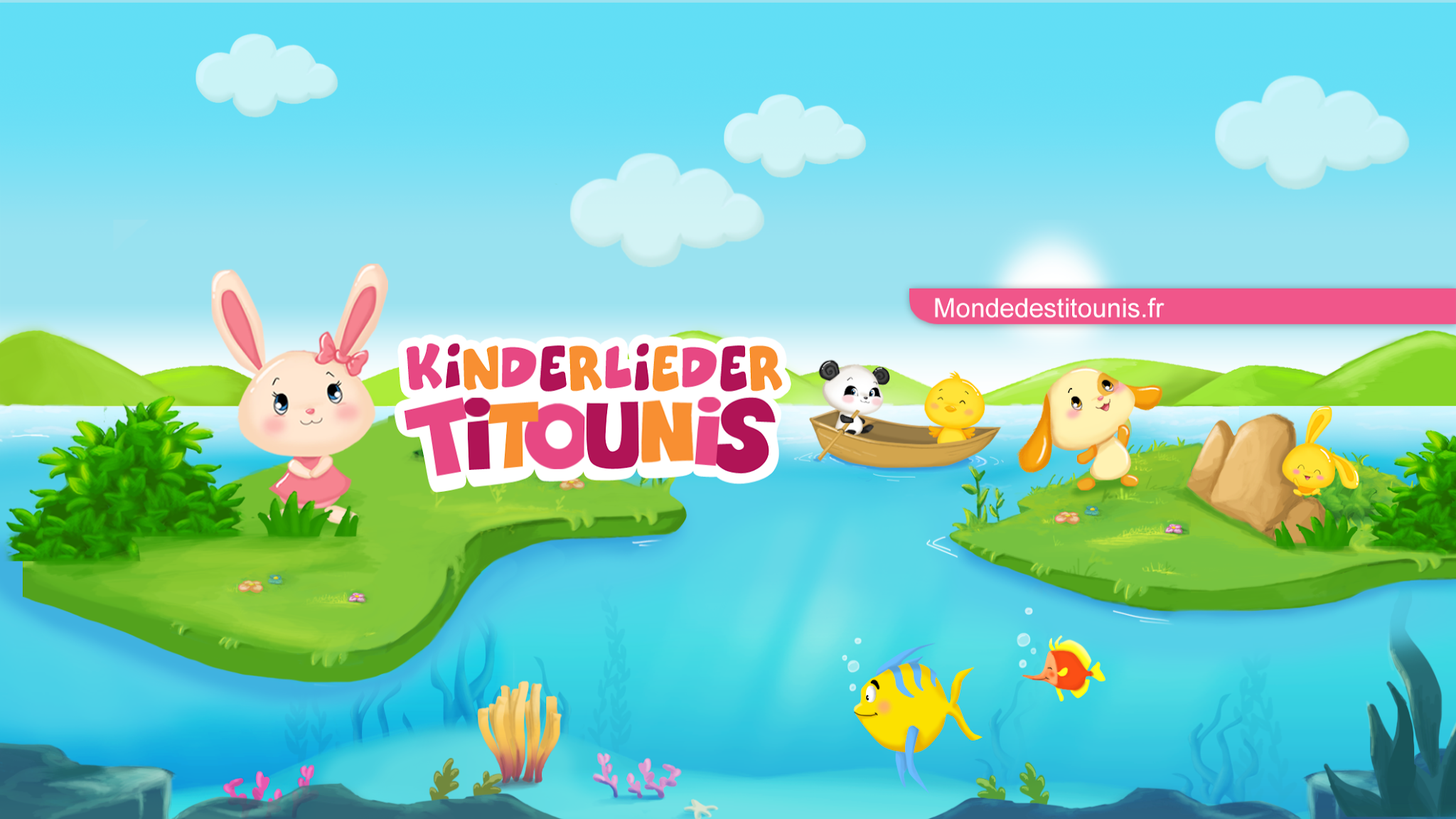 Kinderlieder - Titounis YouTube banner