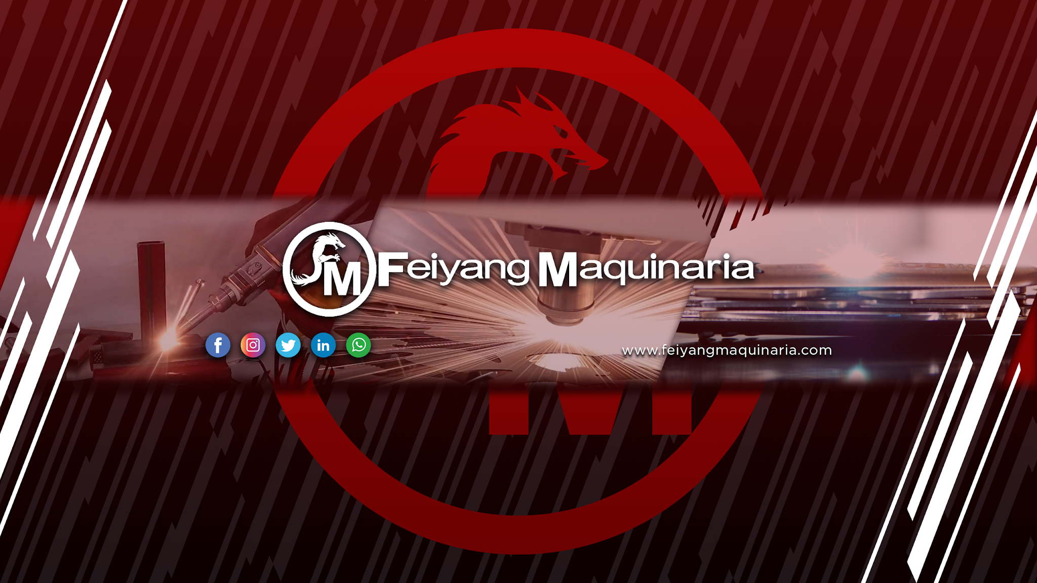 Feiyang Maquinaria YouTube banner