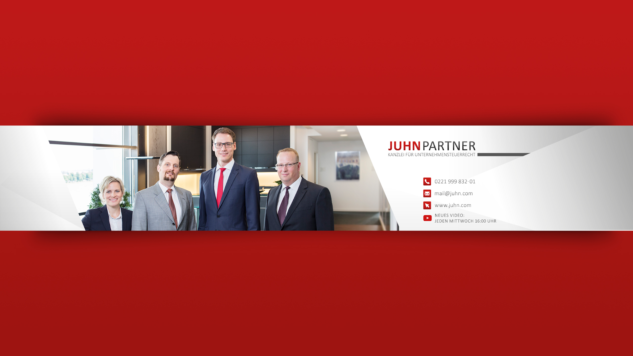 Prof. Dr. Christoph Juhn [Steuerberater] YouTube banner