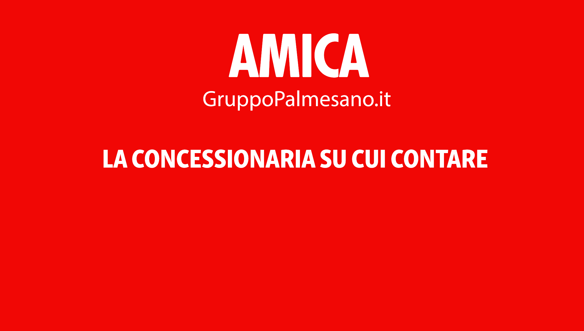 AMICA Gruppo Palmesano YouTube banner