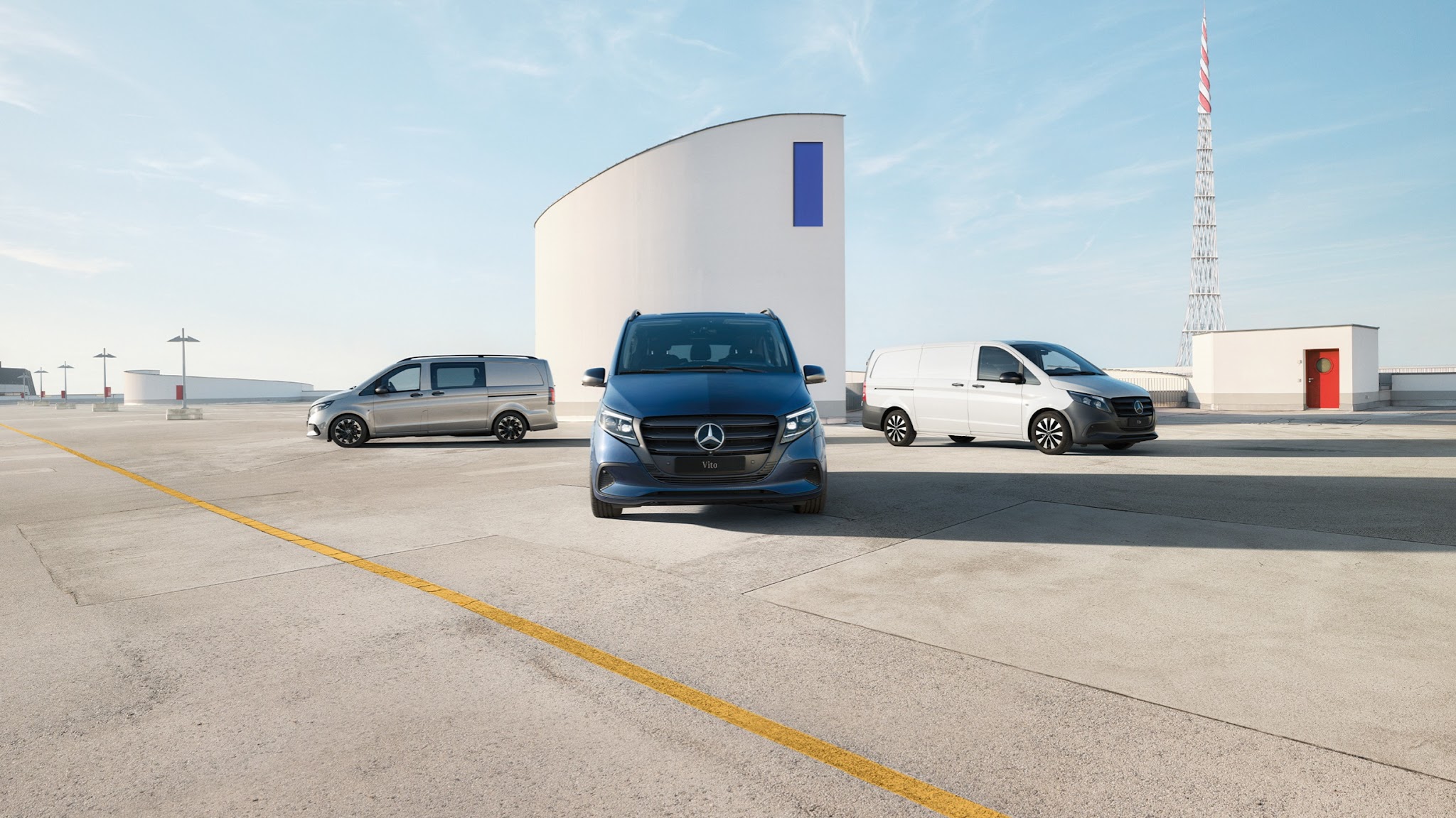 Mercedes-Benz Suomi Vans YouTube banner