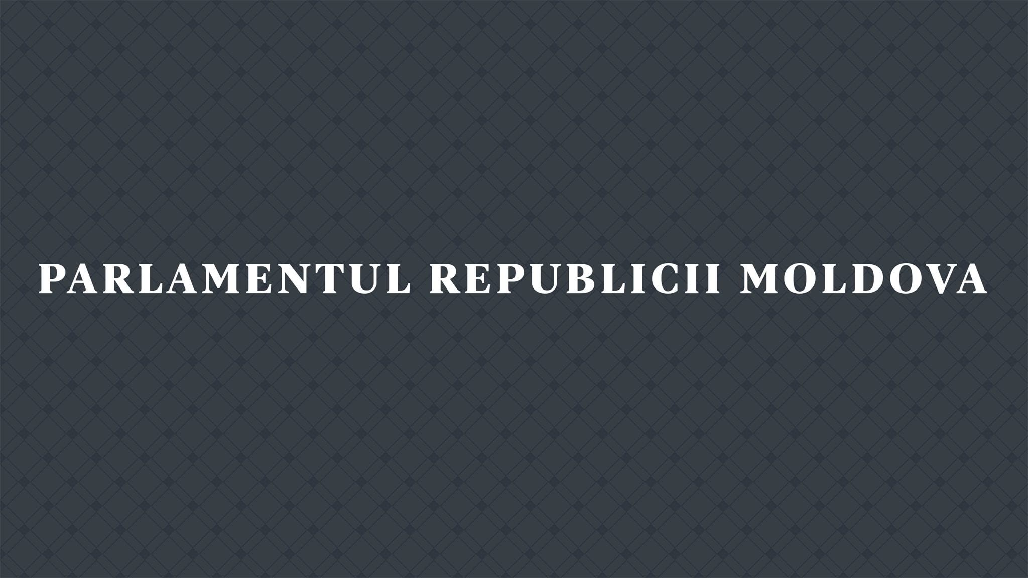 Parlamentul Republicii Moldova YouTube banner