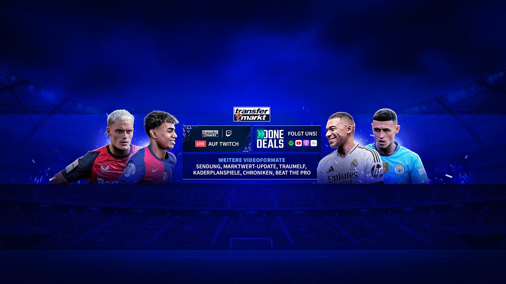 Transfermarkt YouTube banner