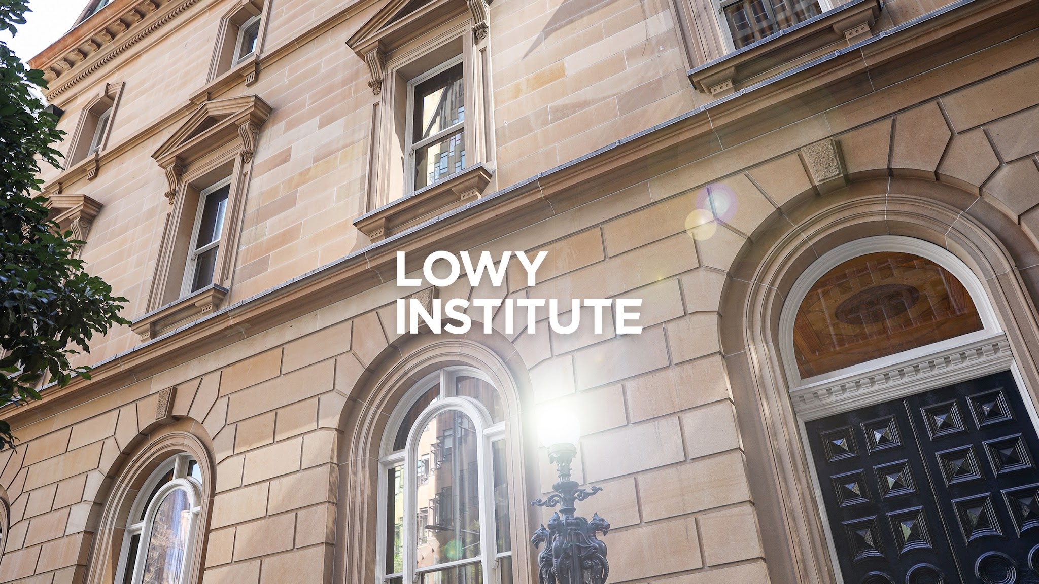Lowy Institute YouTube banner