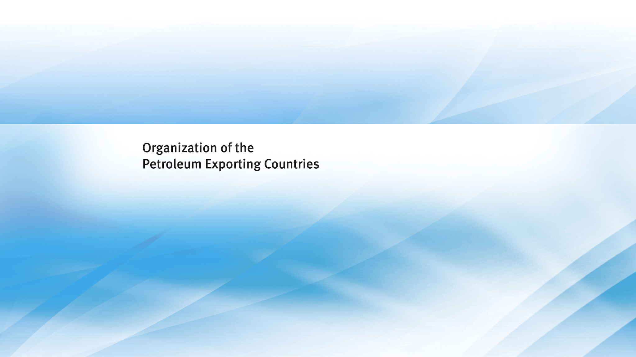 OPEC Multimedia YouTube banner