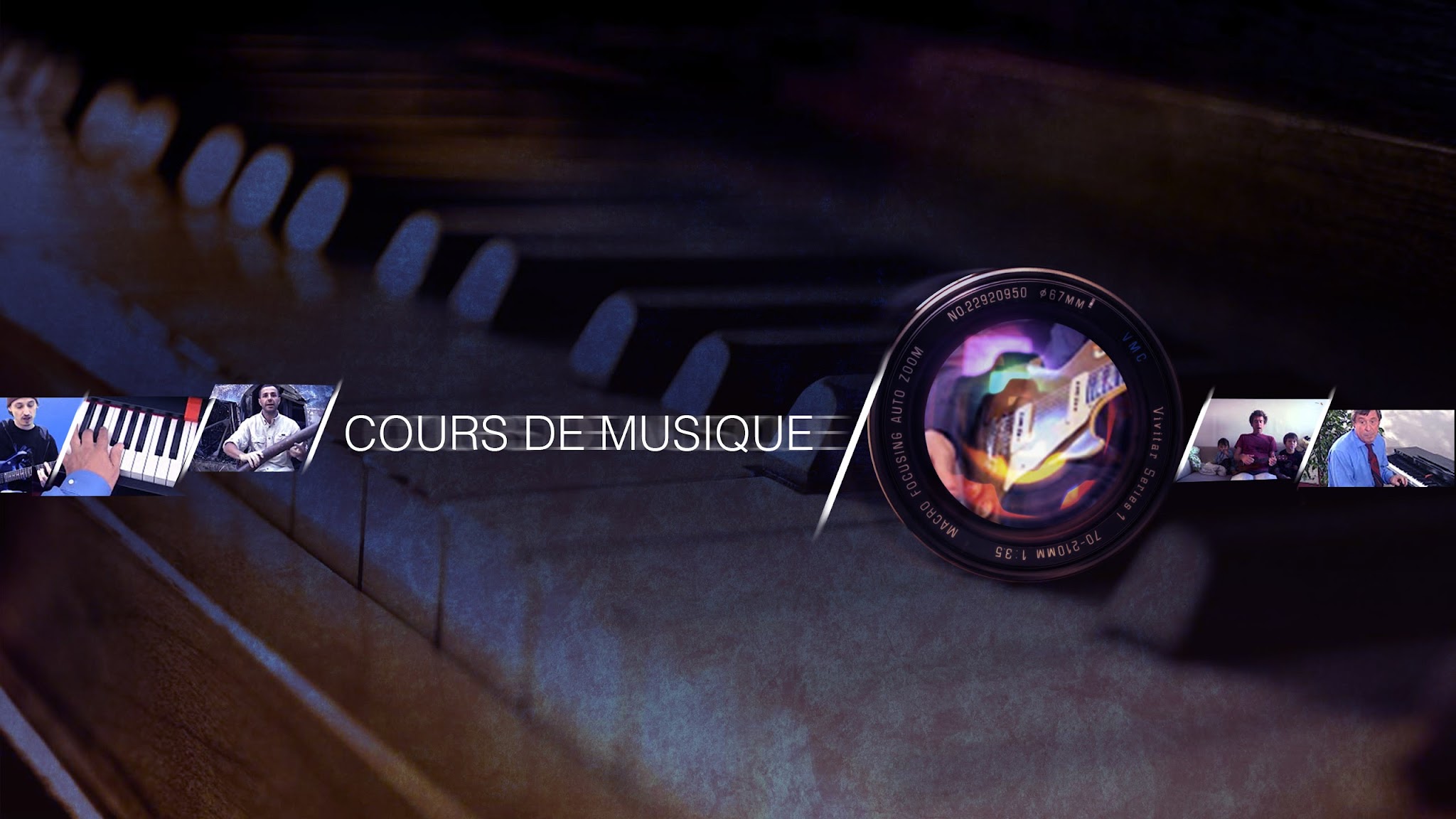 Cours de Musique YouTube banner