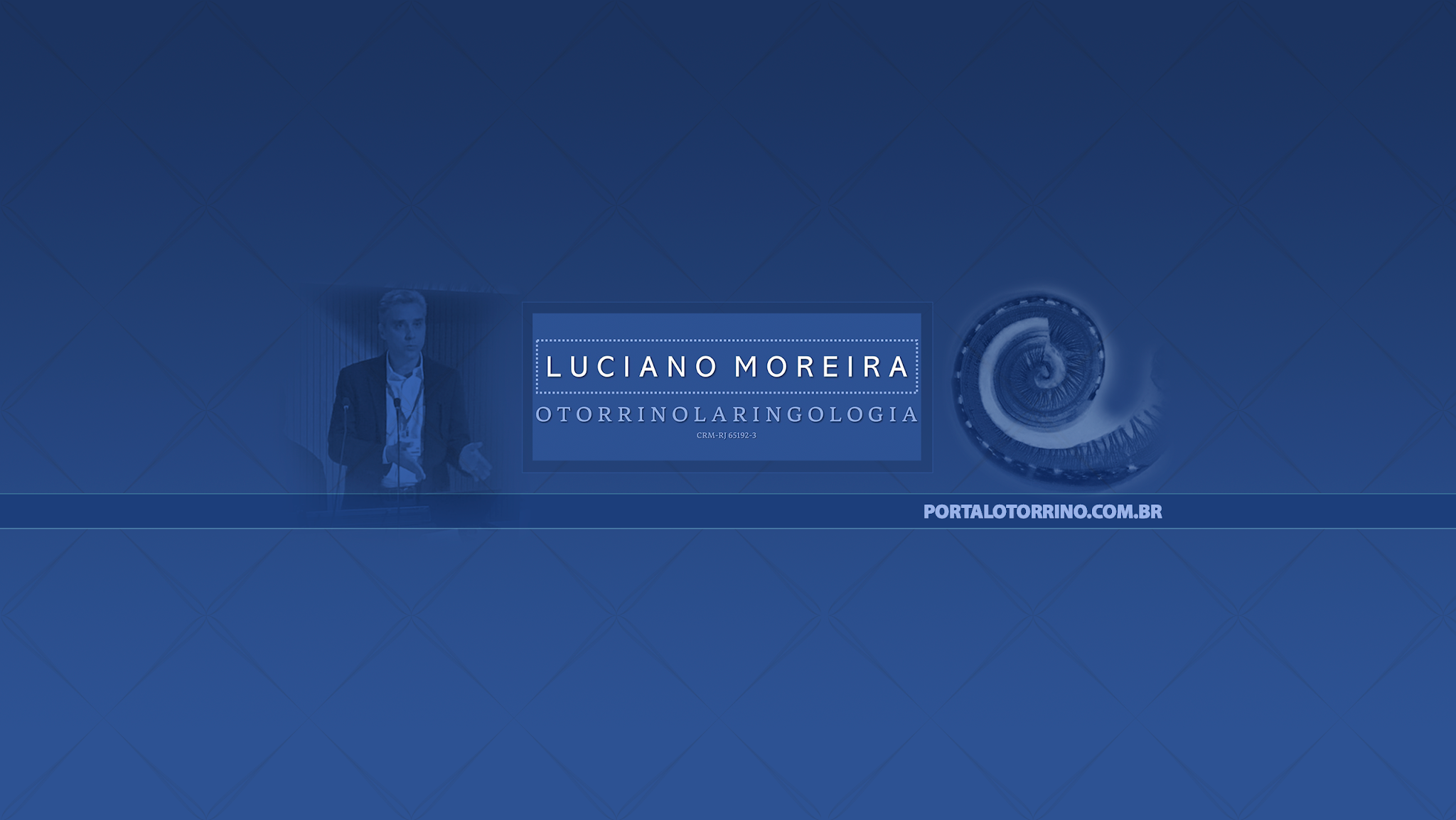 Dr. Luciano Moreira YouTube banner