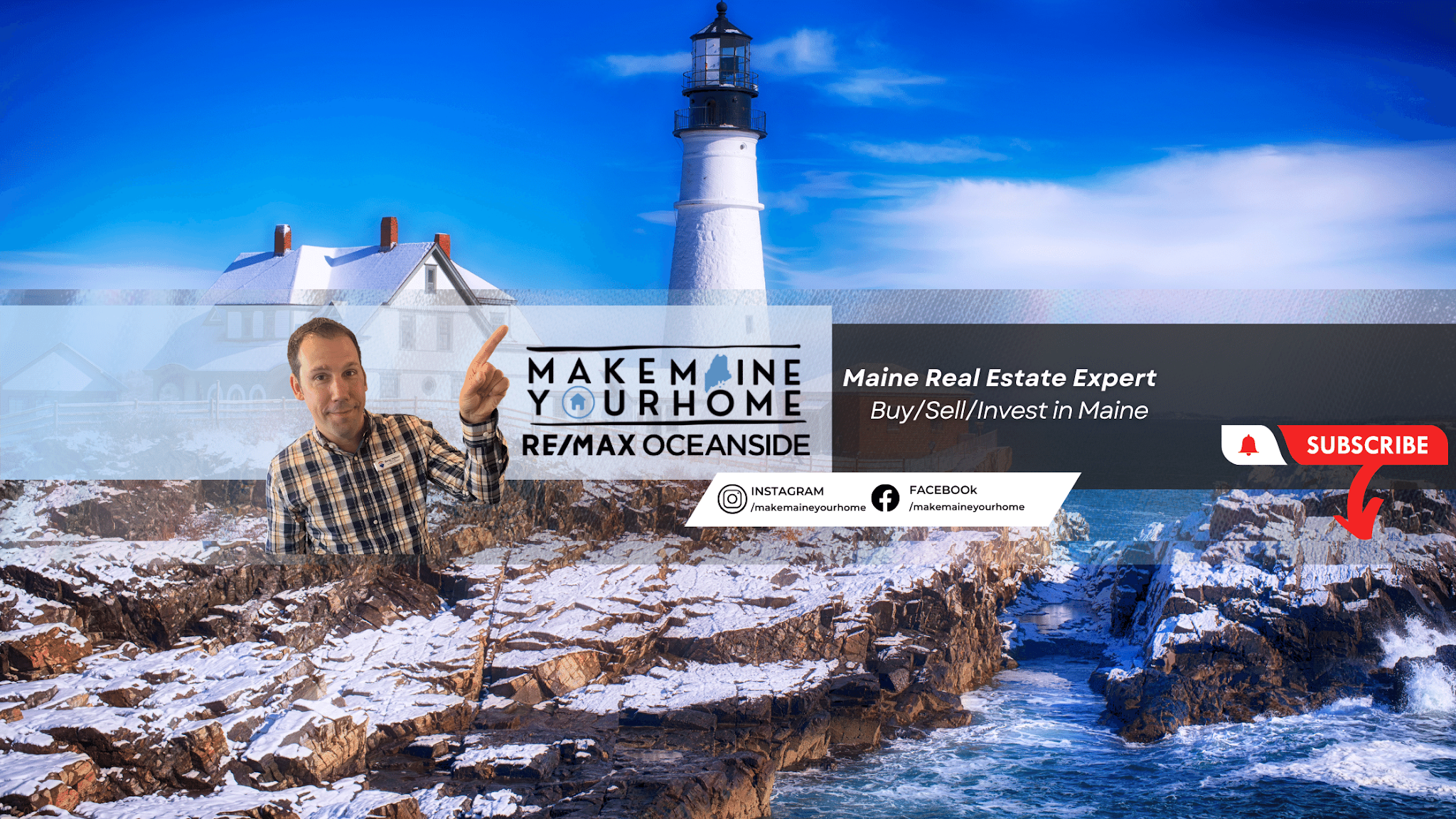 Make Maine Your Home YouTube banner