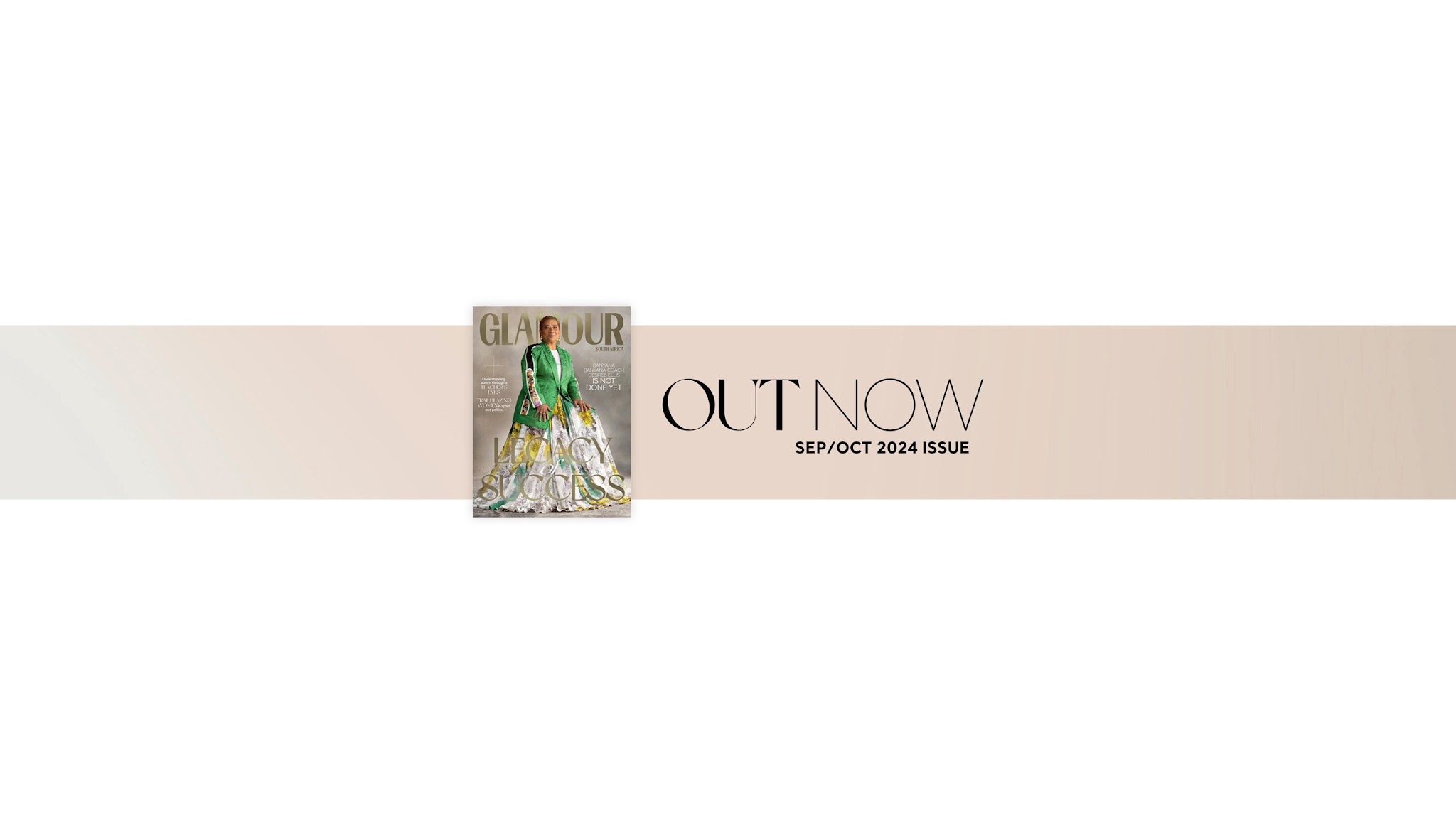 Glamour South Africa YouTube banner