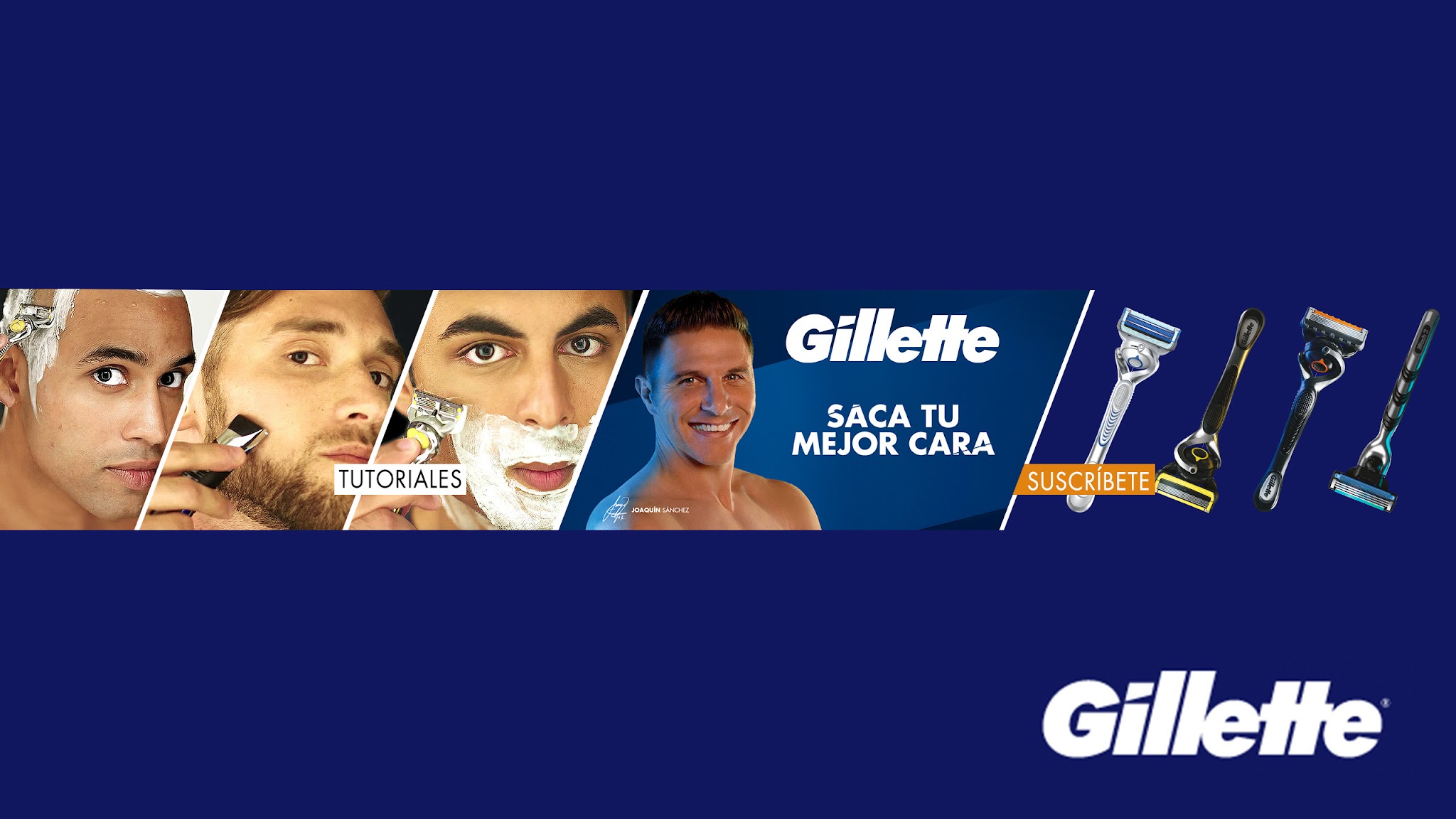 Gillette España YouTube banner