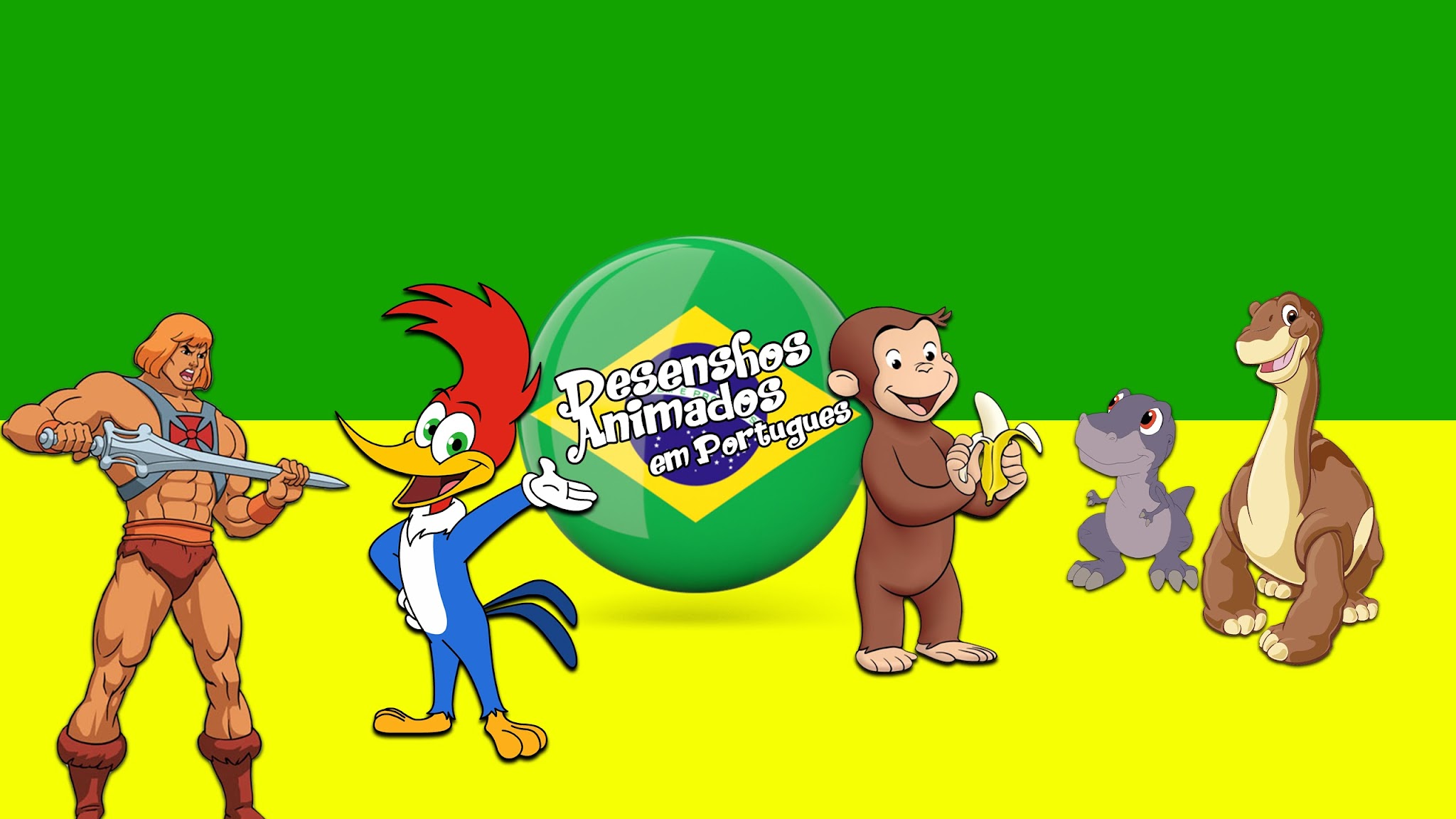 Desenhos Animados em Português YouTube banner