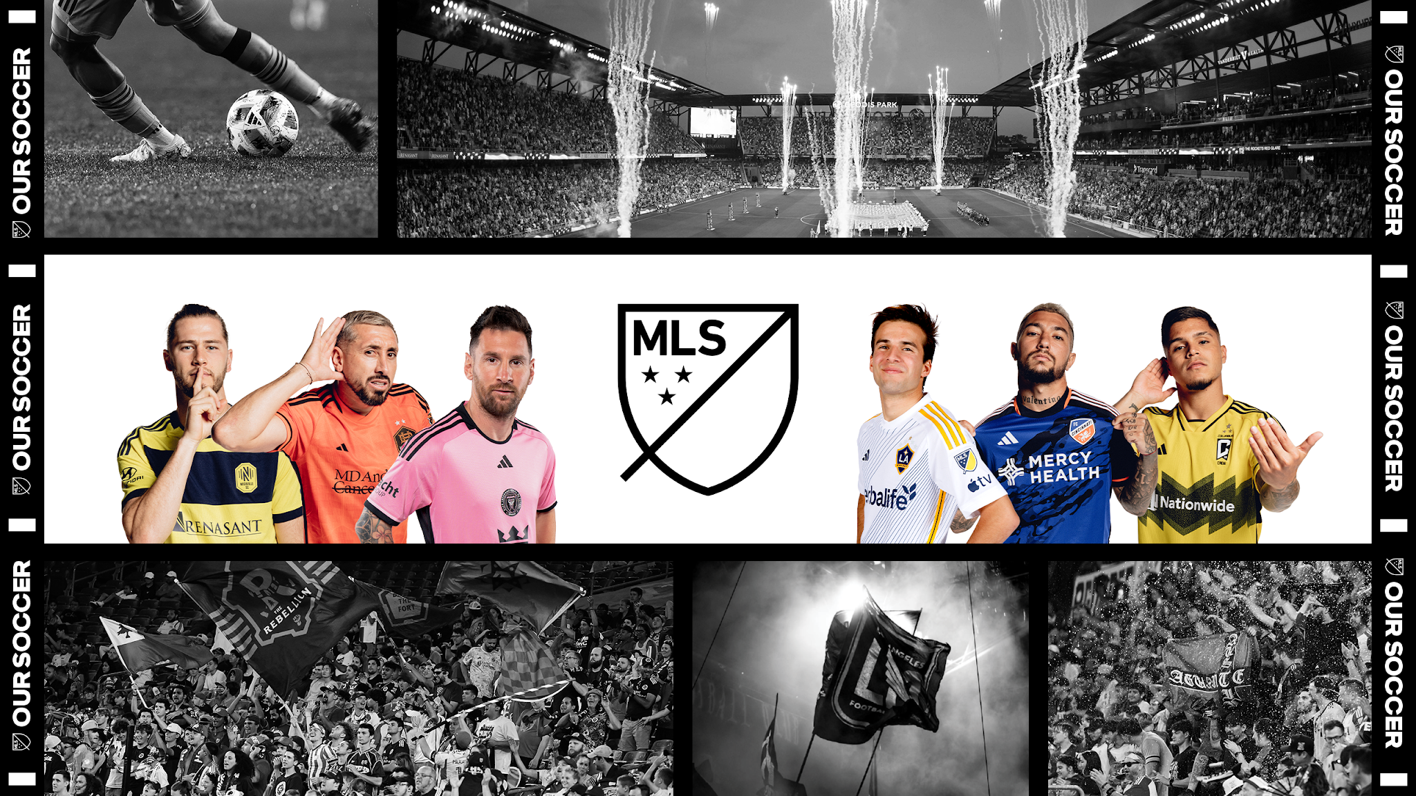 Major League Soccer YouTube banner