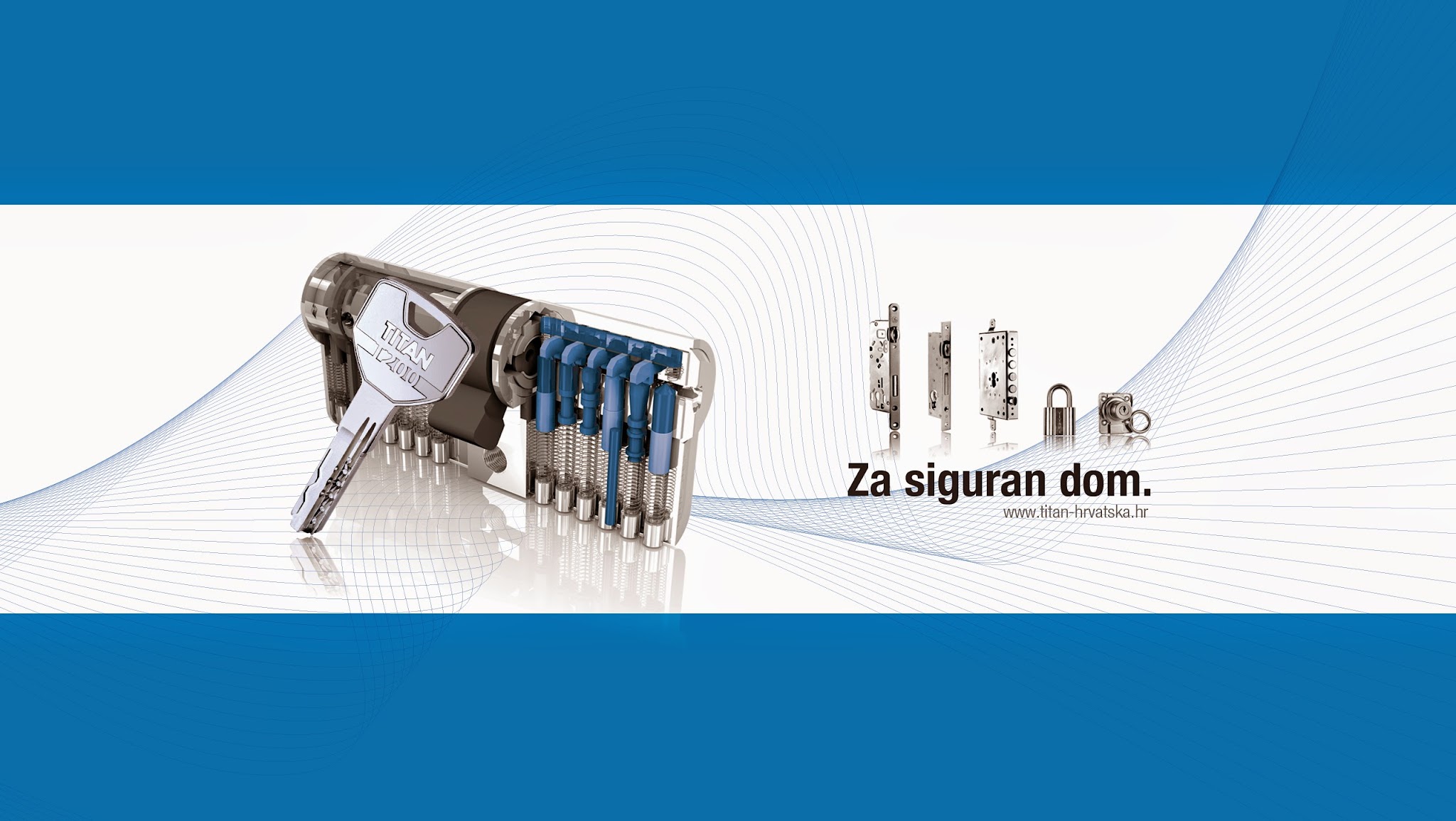 DOM-TITAN sistemi zaključavanja YouTube banner