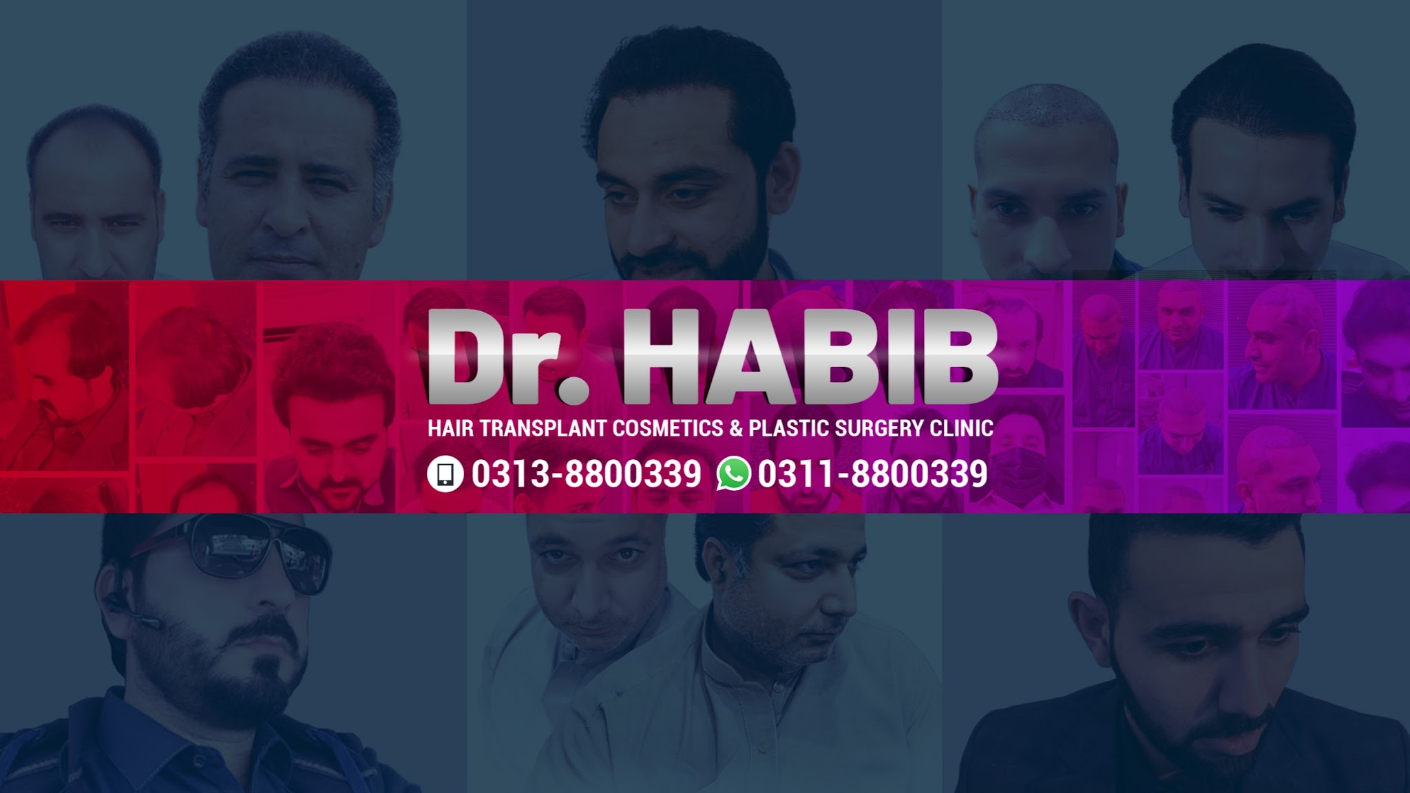 Dr Habib Hair Transplant & Plastic Surgery Clinic YouTube banner