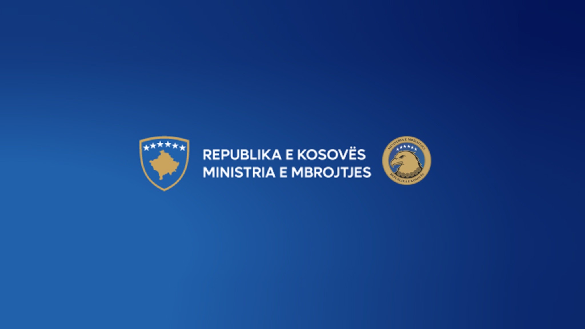 Ministria e Mbrojtjes e Republikës së Kosovës  YouTube banner