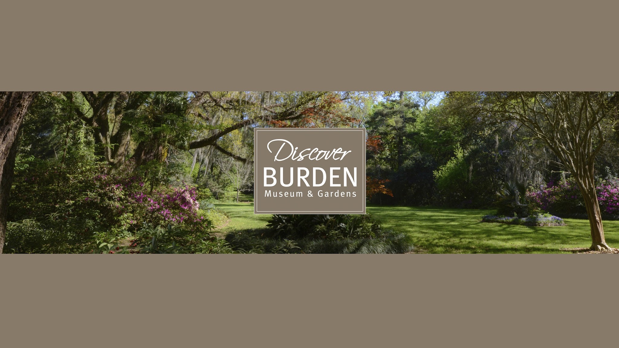 Burden Museum & Gardens YouTube banner