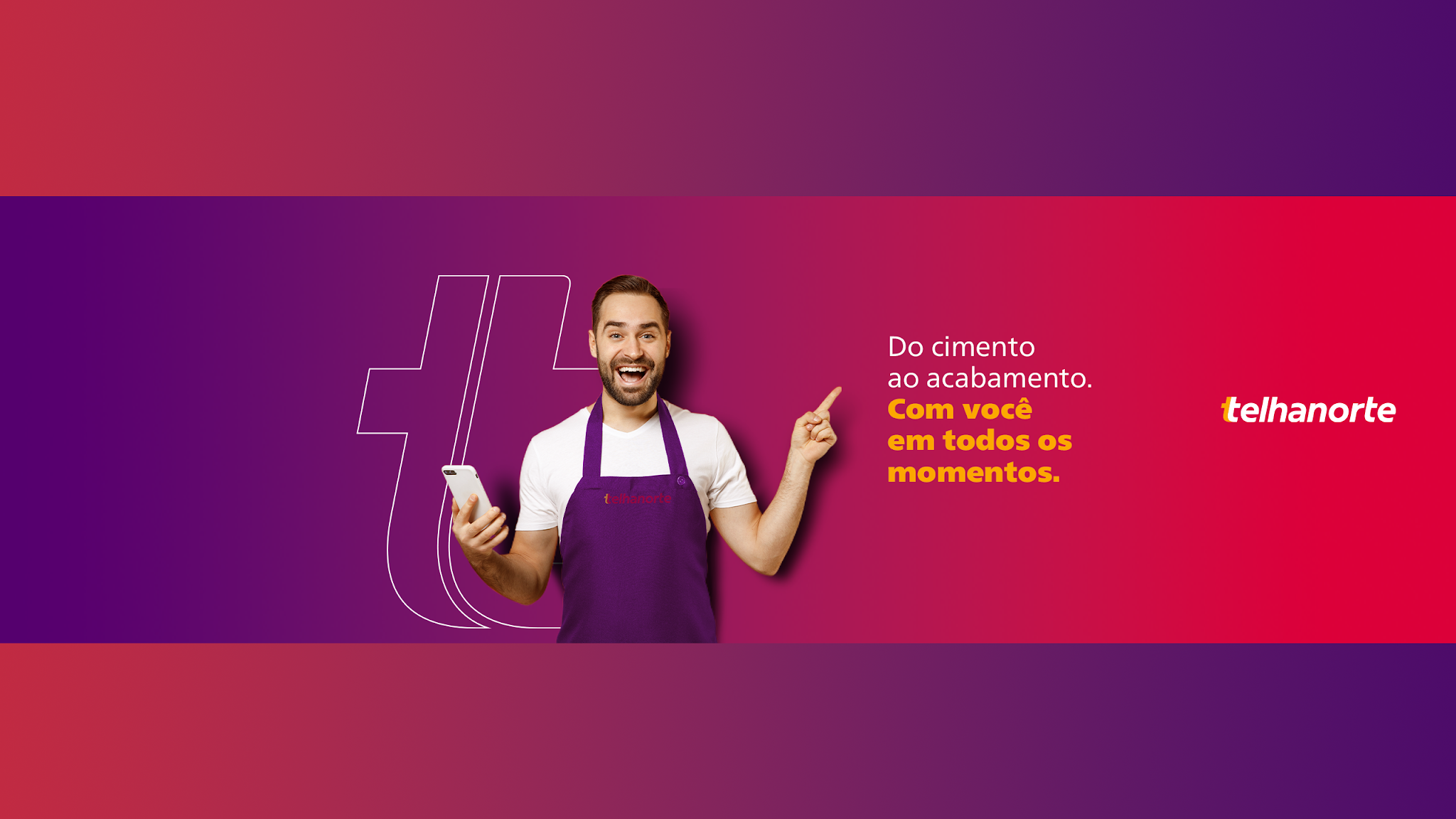 Telhanorte Oficial YouTube banner