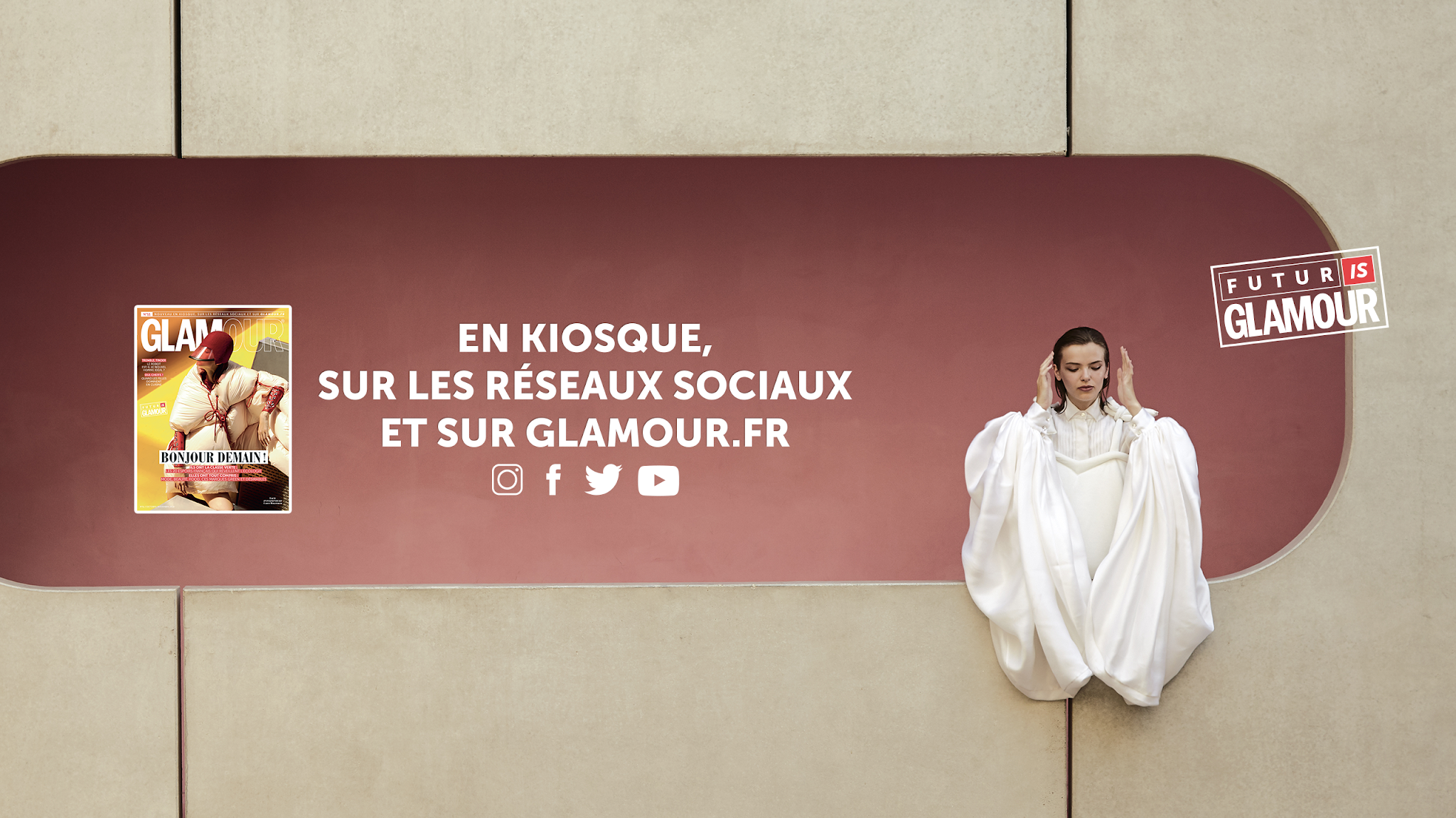 Glamour Paris YouTube banner