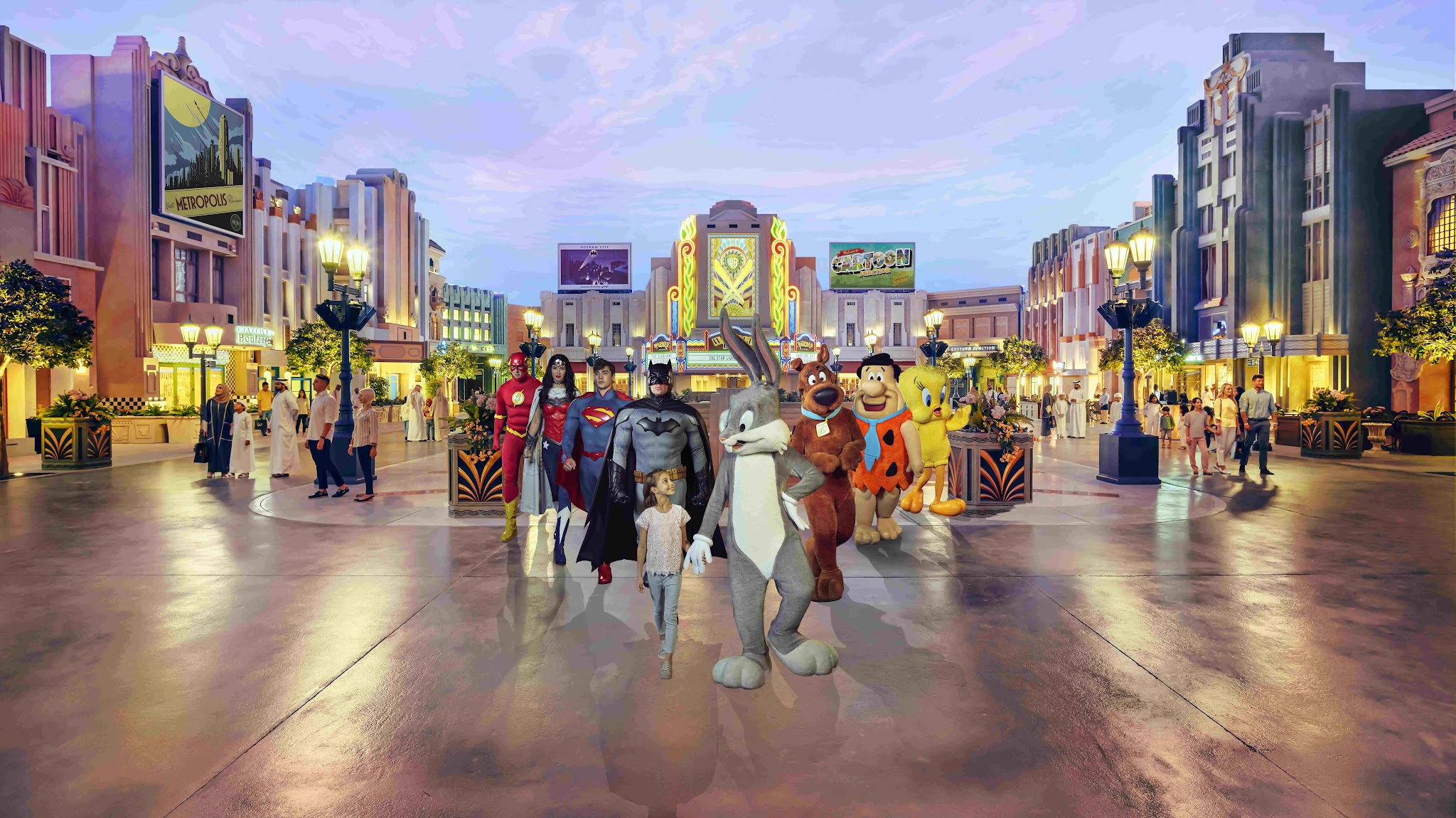 Warner Bros. World™ Yas Island, Abu Dhabi YouTube banner