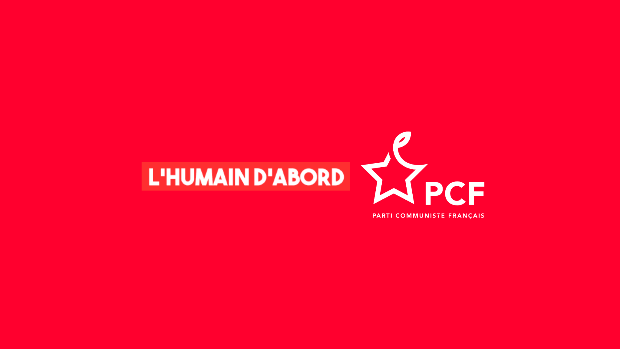 PCF - Parti communiste français (PCF) YouTube banner